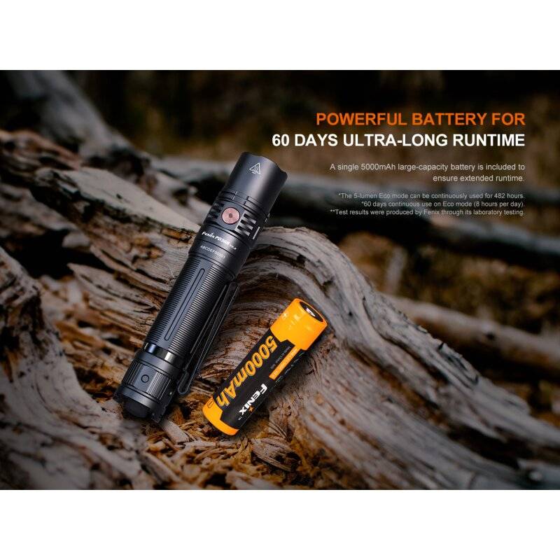 Fenix PD36R V2.0 LED-Taschenlampe 1700 Lumen - Schwarz
