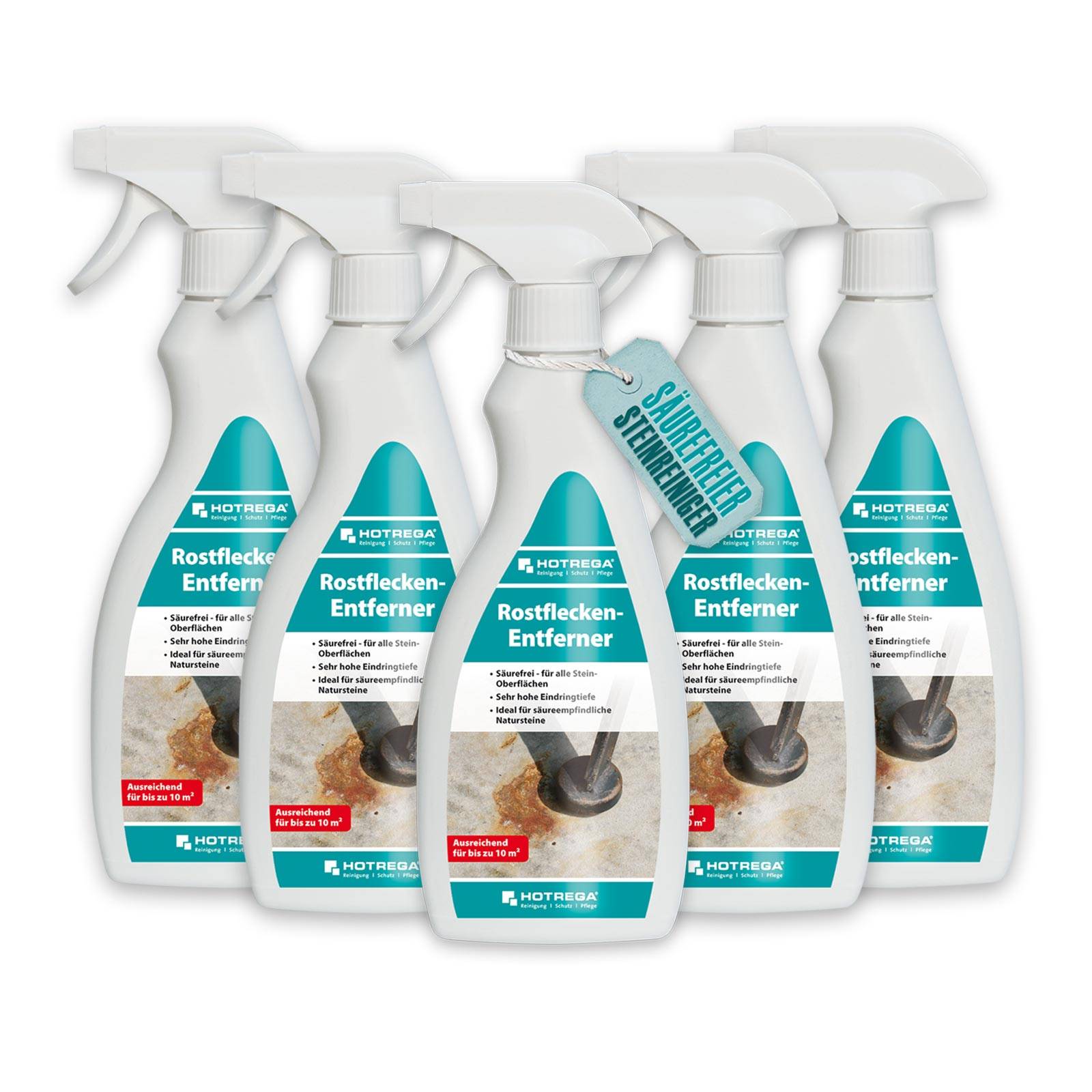 HOTREGA Rostflecken Entferner Set - Menge:5