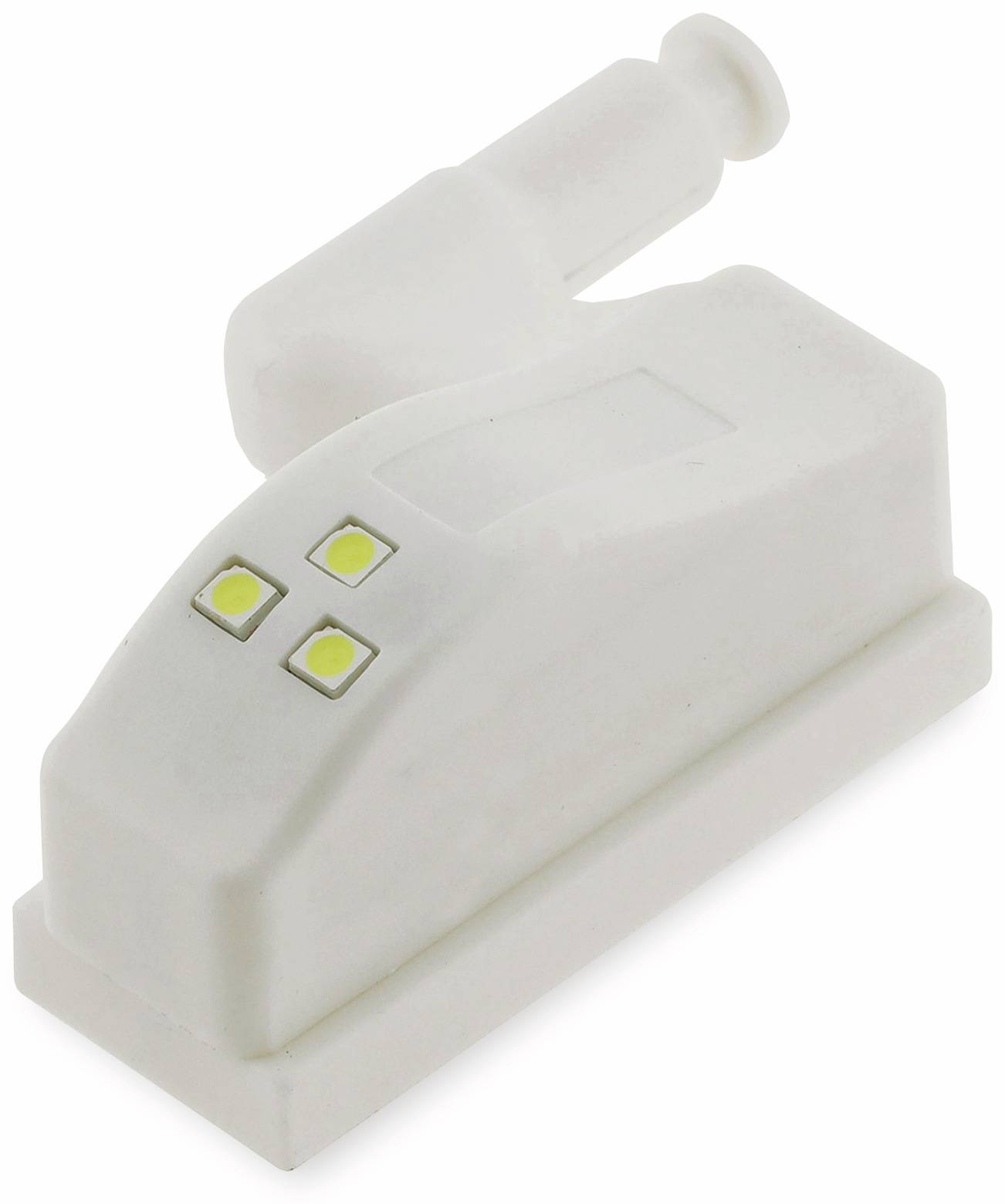 CHILITEC LED-Schrankleuchte 23106, 4er-Set, 6000K, weiß