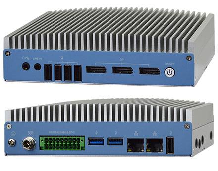 Jetway HB368F21-6412-AI (Intel Elkhart Lake SoC, 3x DP, 2x LAN) [Intel HAILO-8 / 26 TOPS]