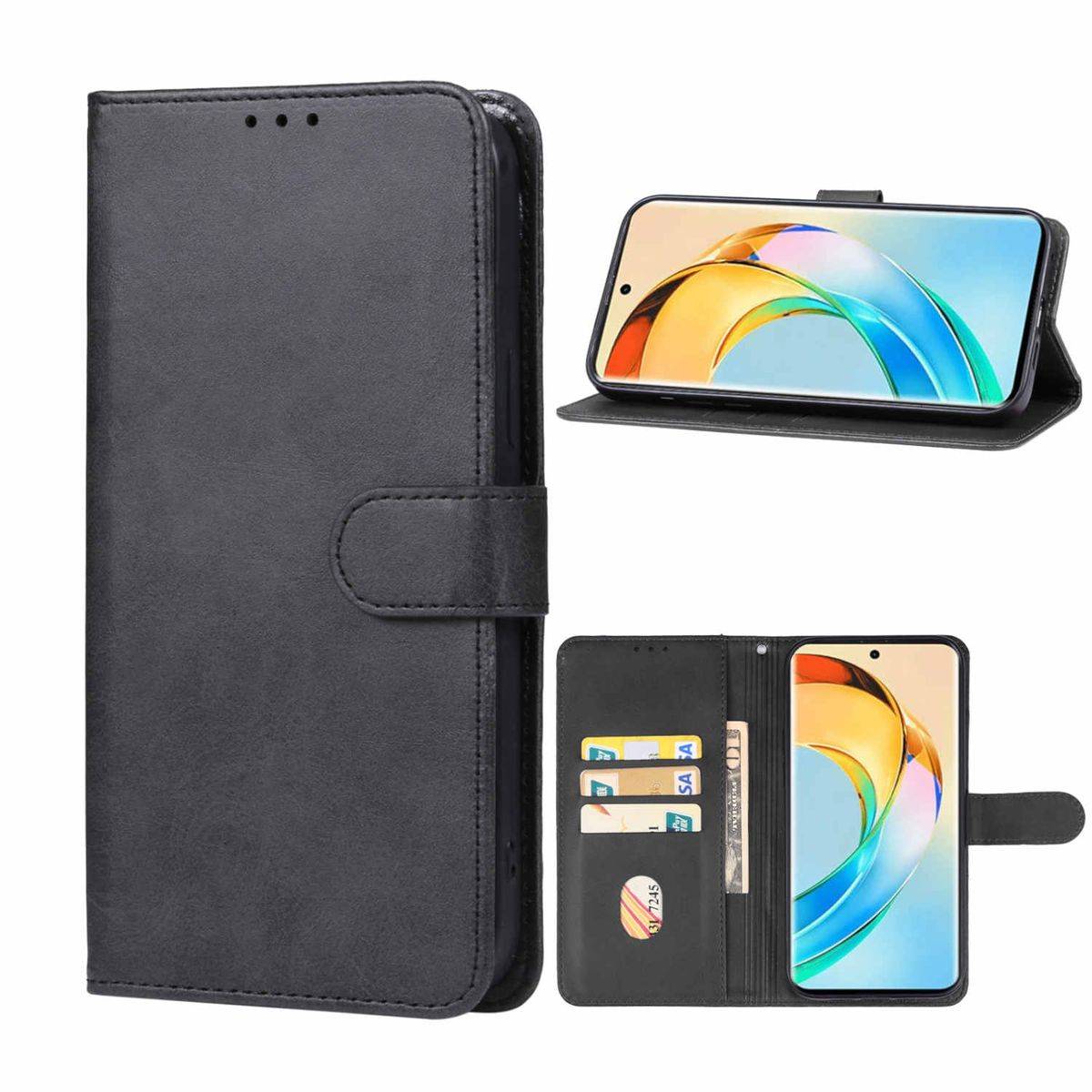 Für Honor Magic 6 Lite Book Wallet Premium Schutz Handy Hülle Tasche