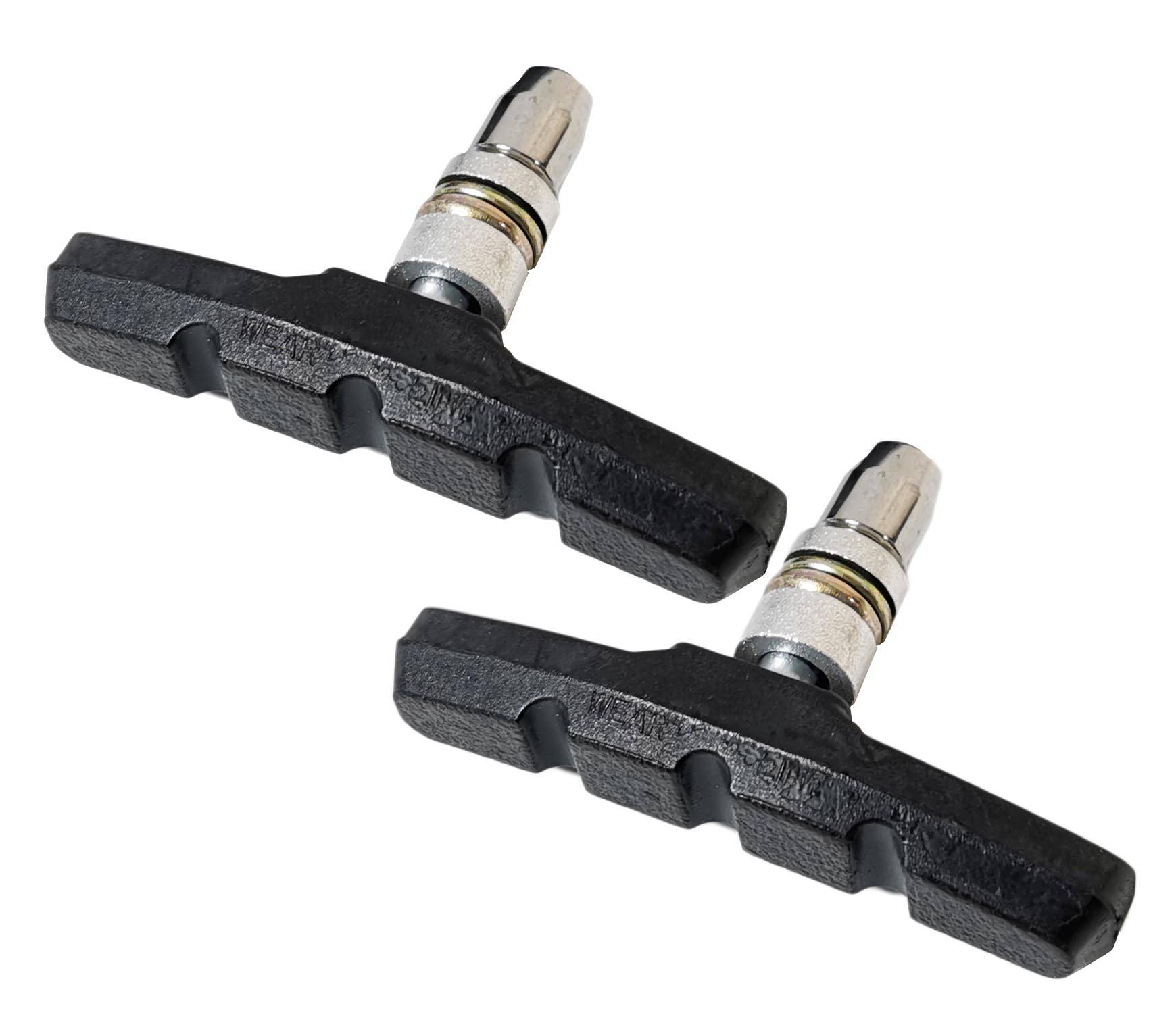 Bremsschuhe V-Brake Fahrrad Bremsbeläge symmetrisch 70mm 2 Stück