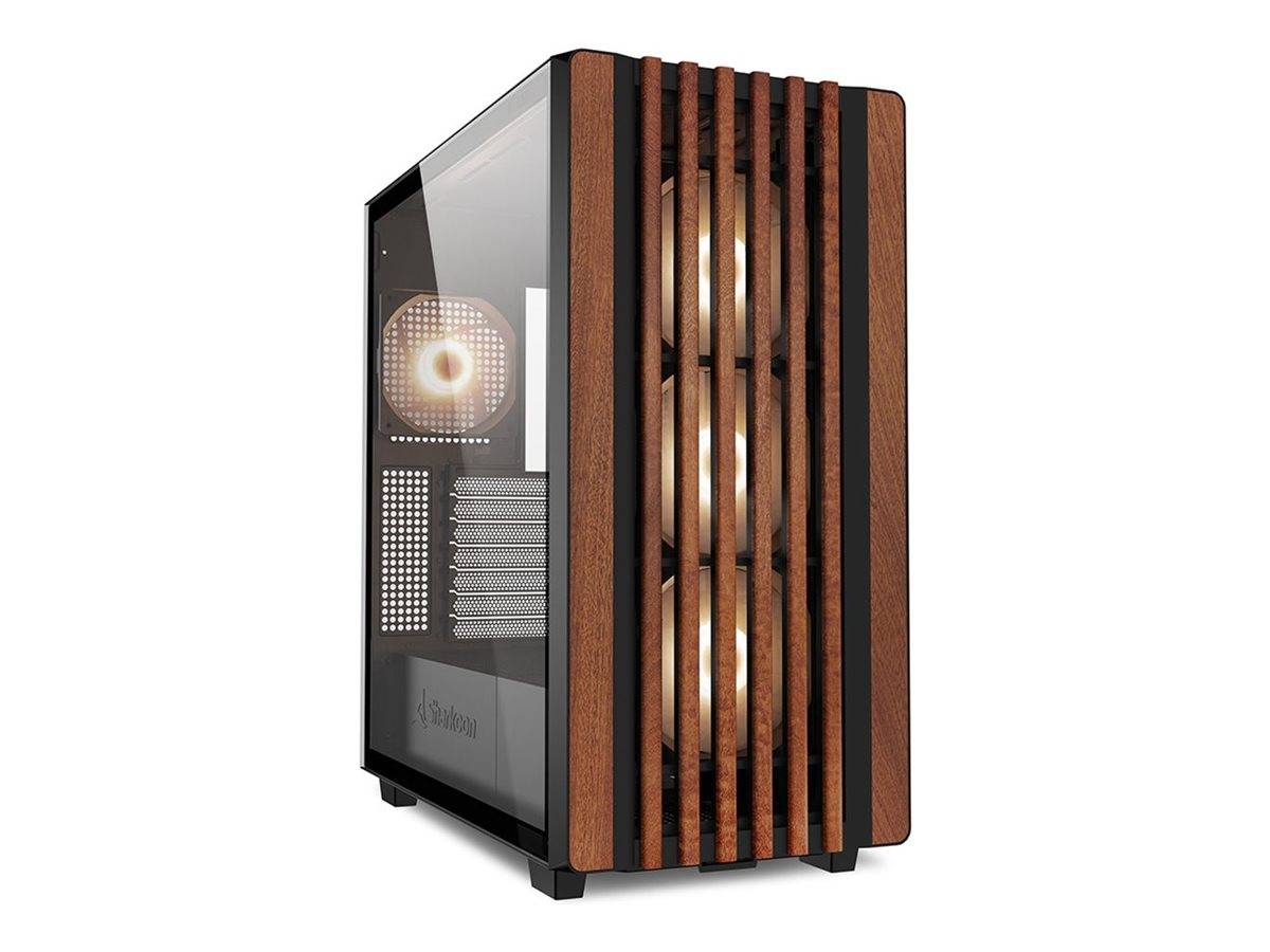 Sharkoon Rebel C70G RGB - Tower - ATX - Seitenteil mit Fenster (gehärtetes