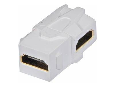 LINDY HDMI 90° Doppelkupplung Keystone für Wanddose Multimedia-Technik Unterputzdosen