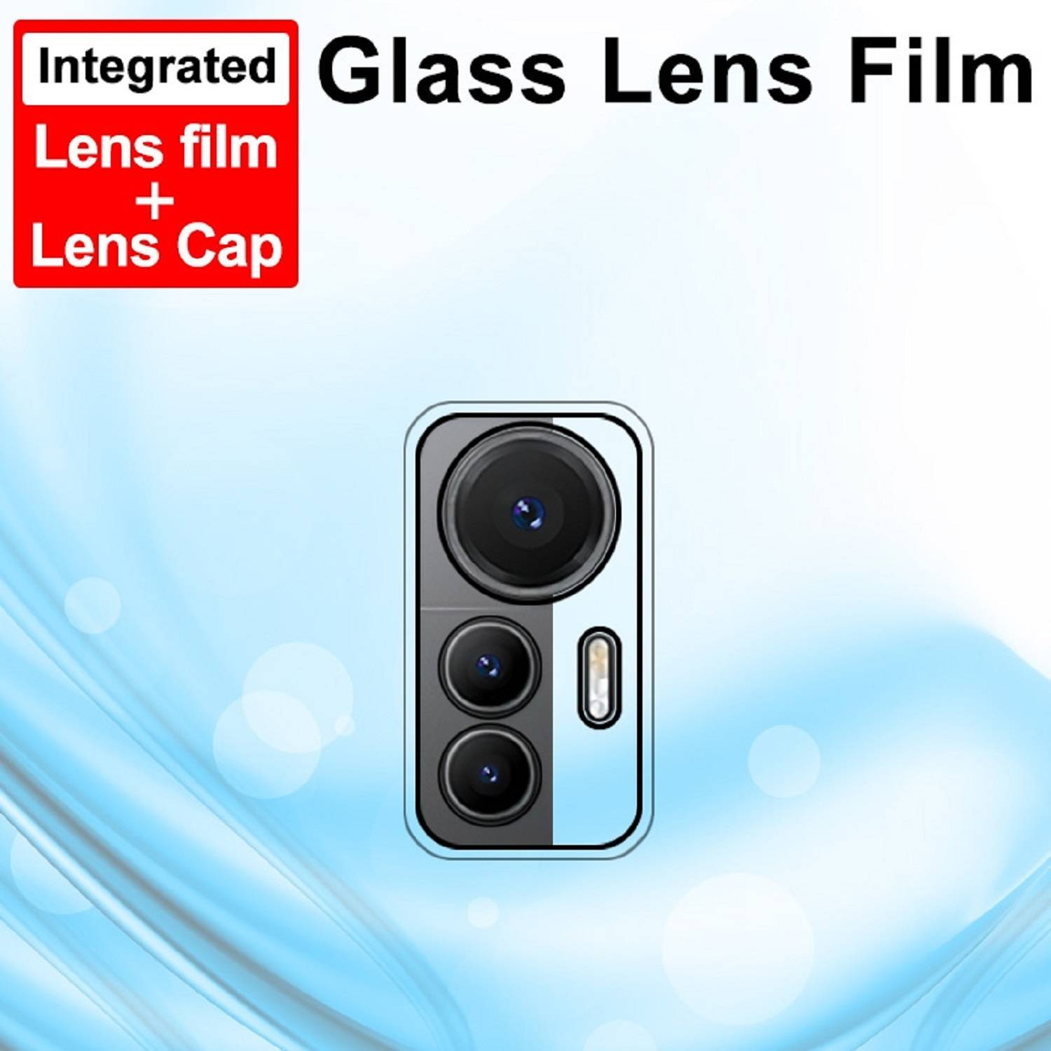 3x Kamera 9H Panzerhartglas für Xiaomi 12 Pro 3D KLAR ECHTES TEMPERED Panzerglas Kameraglas Kamerhartglas Kameraschutzglas Schutzglas Schutzfolie