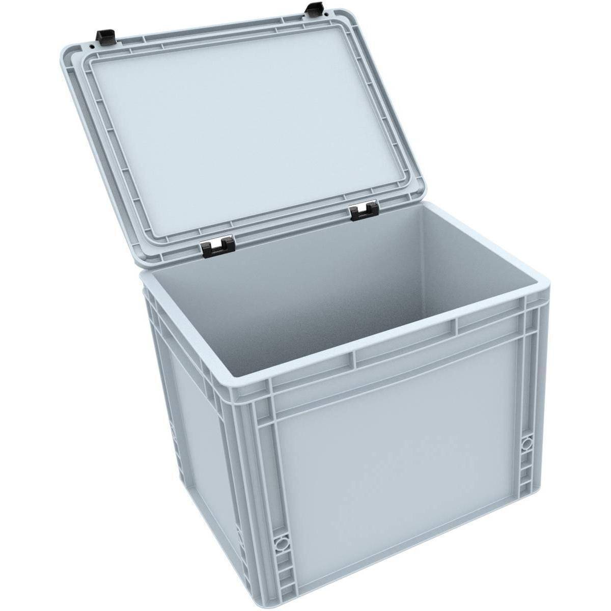 DDEB305 - DDEB305 Eurobehälter / Euro Box mit Scharnierdeckel