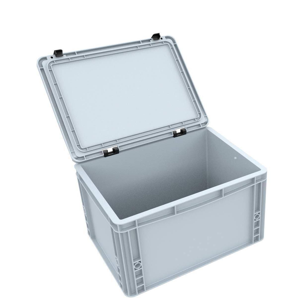 DDEB215 - DDEB215 Eurobehälter / Euro Box mit Scharnierdeckel