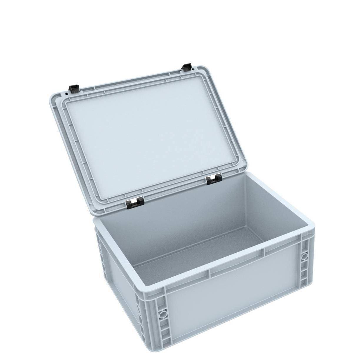 DDEB165 - DDEB165 Eurobehälter / Euro Box mit Scharnierdeckel