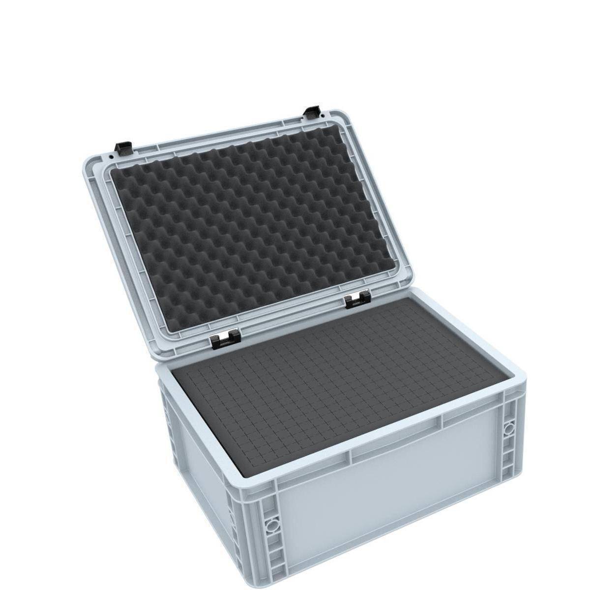 EB43P04 - ED 43/17 HG Eurobehälter / Euro Box mit Scharnierdeckel