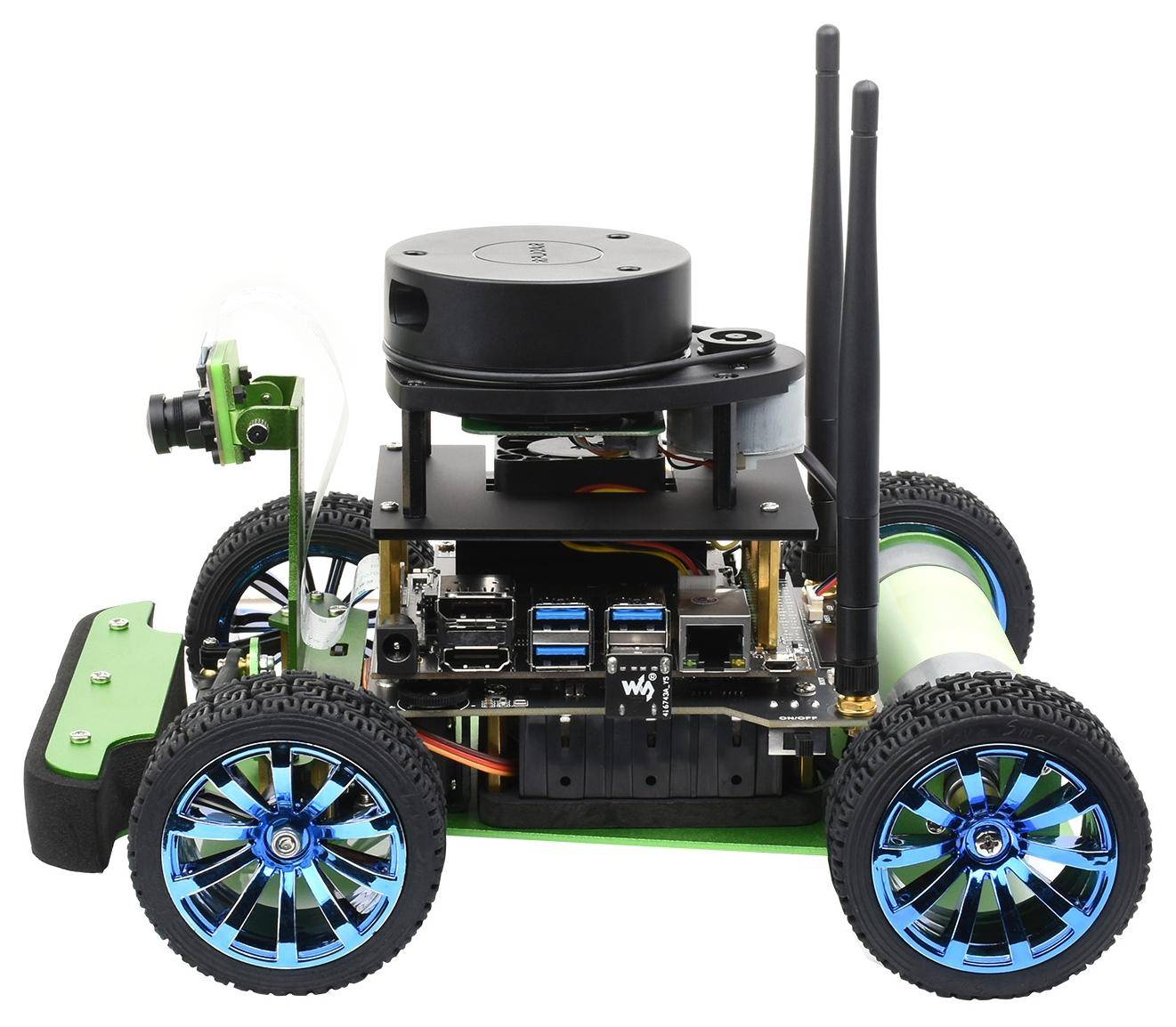 Waveshare JetRacer Professional ROS AI Zubehör Kit: Autonomes Fahren und AI-Projekte