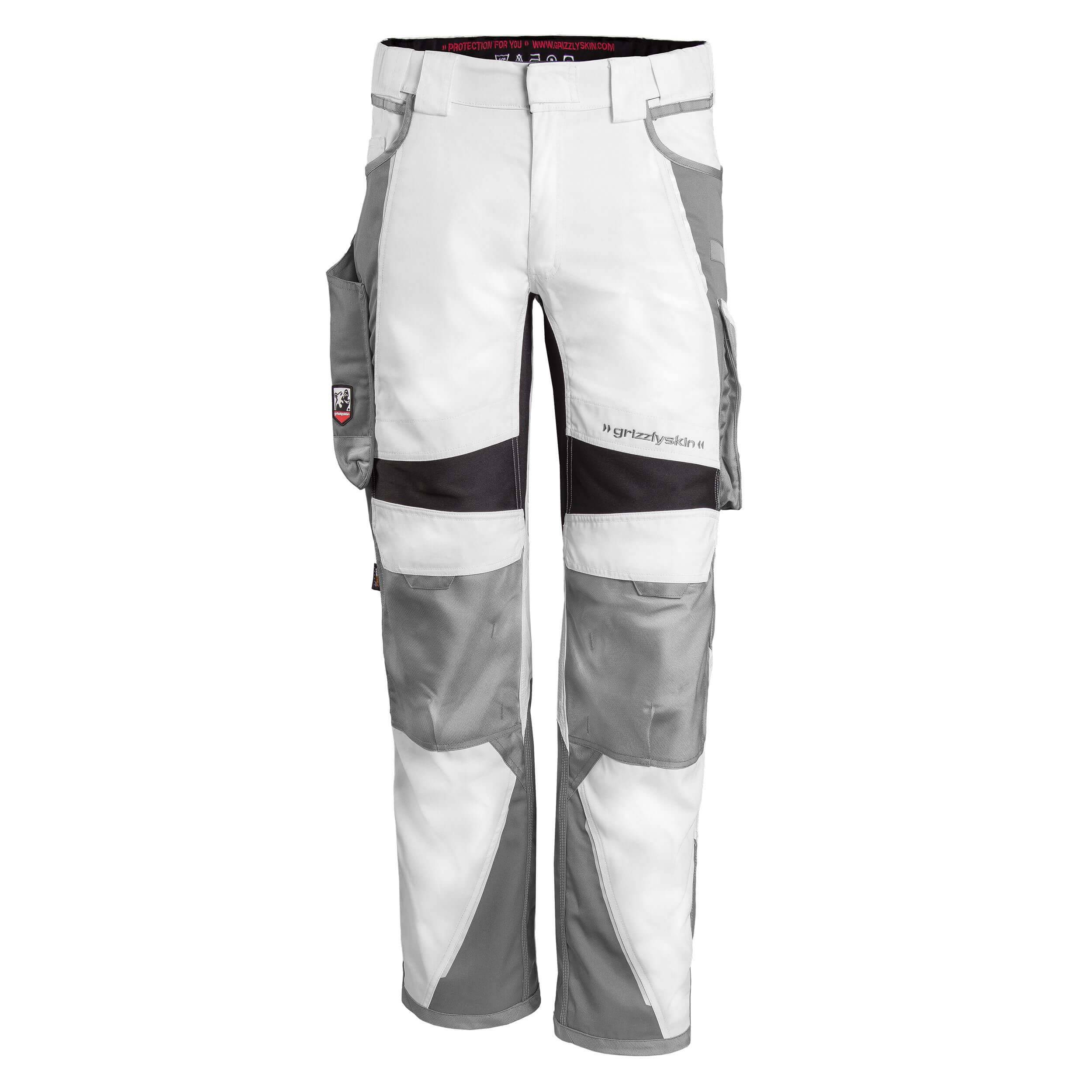 QUALITEX HIGH QUALITY WORKWEAR Bundhose IRON - weiß/grau - Herren: 102