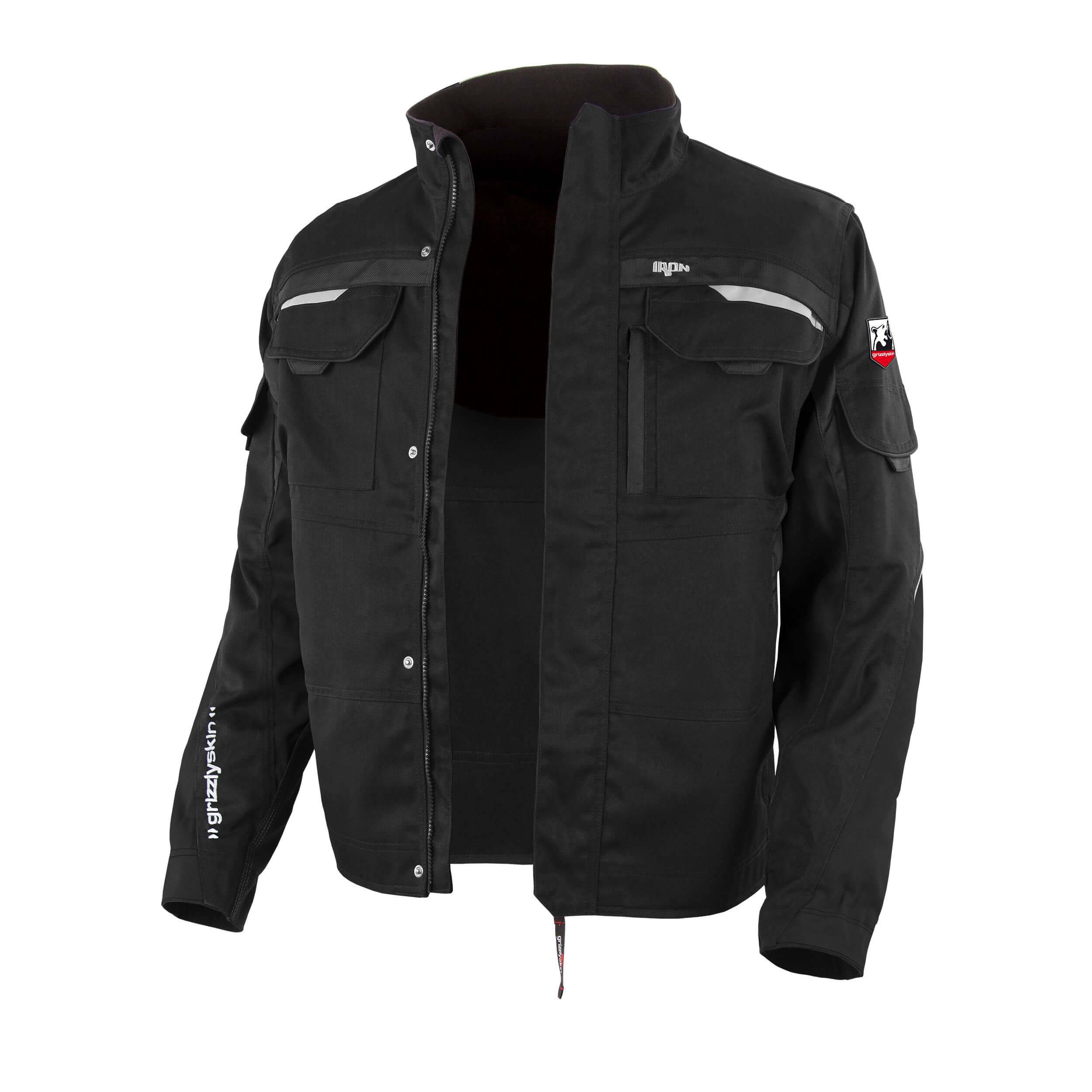 QUALITEX HIGH QUALITY WORKWEAR Bundjacke IRON - schwarz - Herren: L Damen: 44