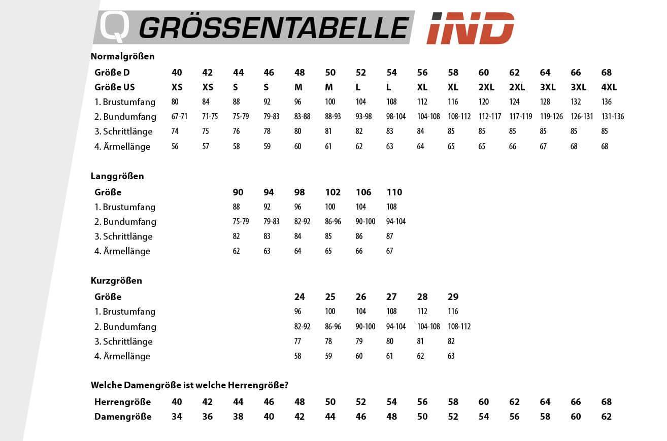 QUALITEX HIGH QUALITY WORKWEAR Bundhose IND - navy blazer/black beauty - Herren: 26