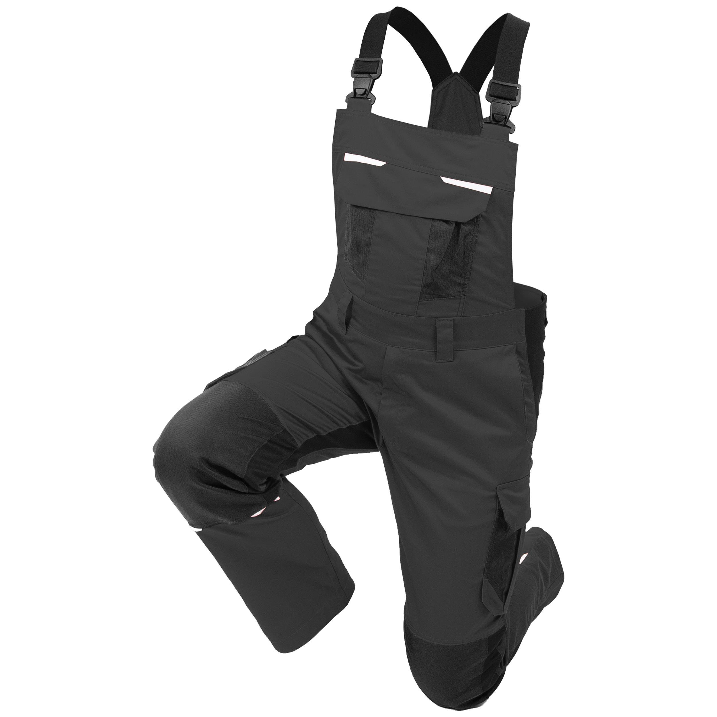 QUALITEX HIGH QUALITY WORKWEAR Latzhose IND - phantom - Herren: 106