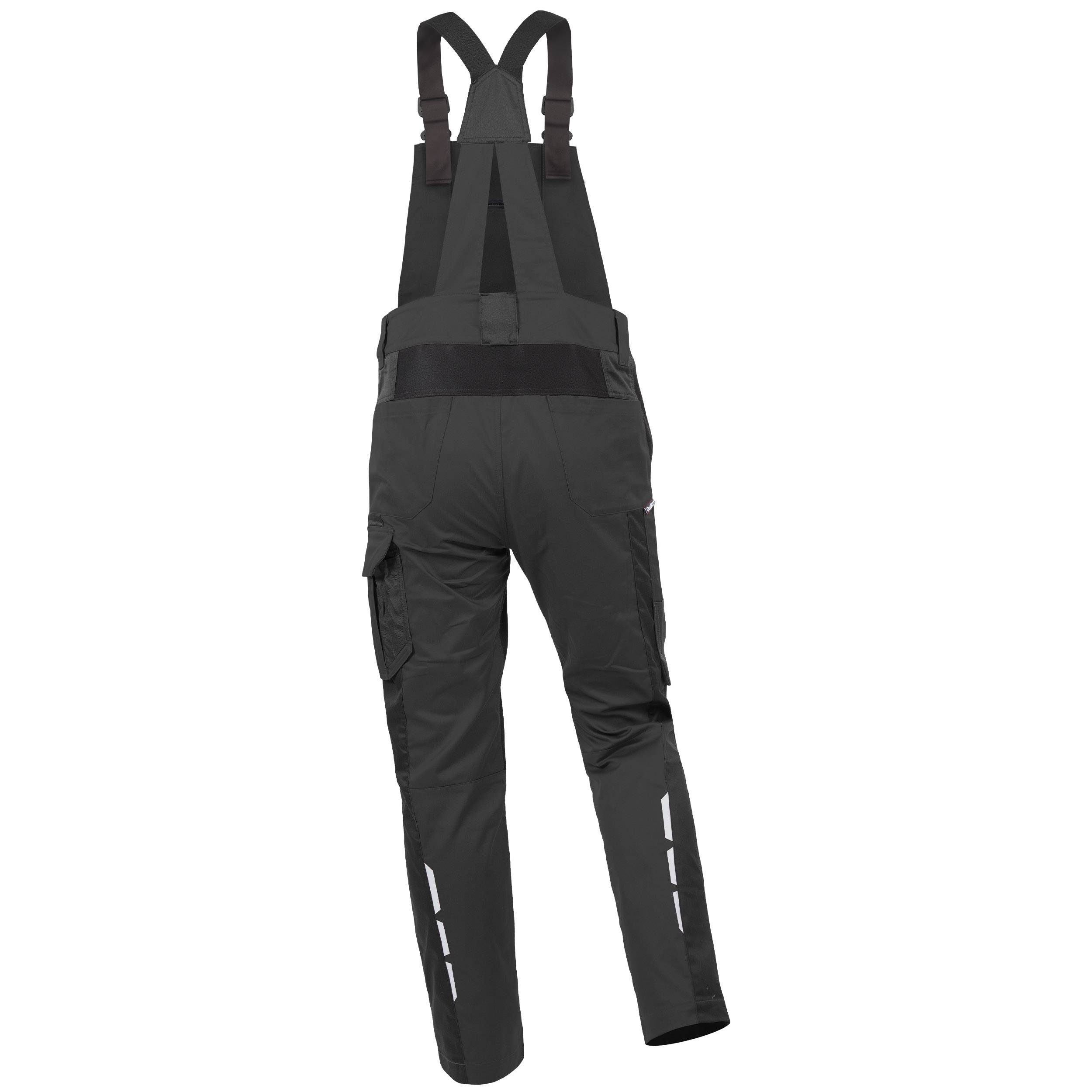 QUALITEX HIGH QUALITY WORKWEAR Latzhose IND - phantom - Herren: 48 Damen: 42