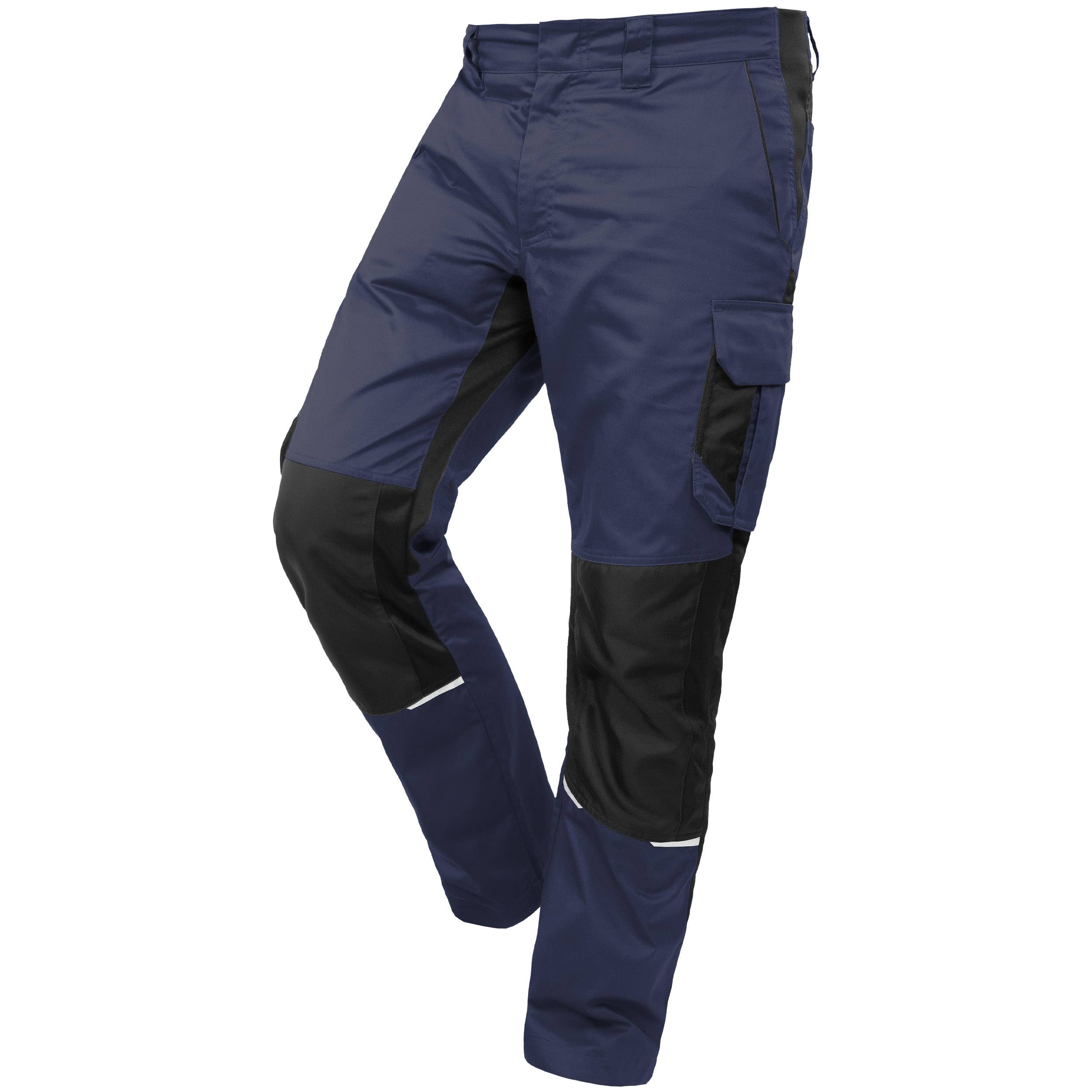 QUALITEX HIGH QUALITY WORKWEAR Bundhose IND - navy blazer/black beauty - Herren: 48 Damen: 42