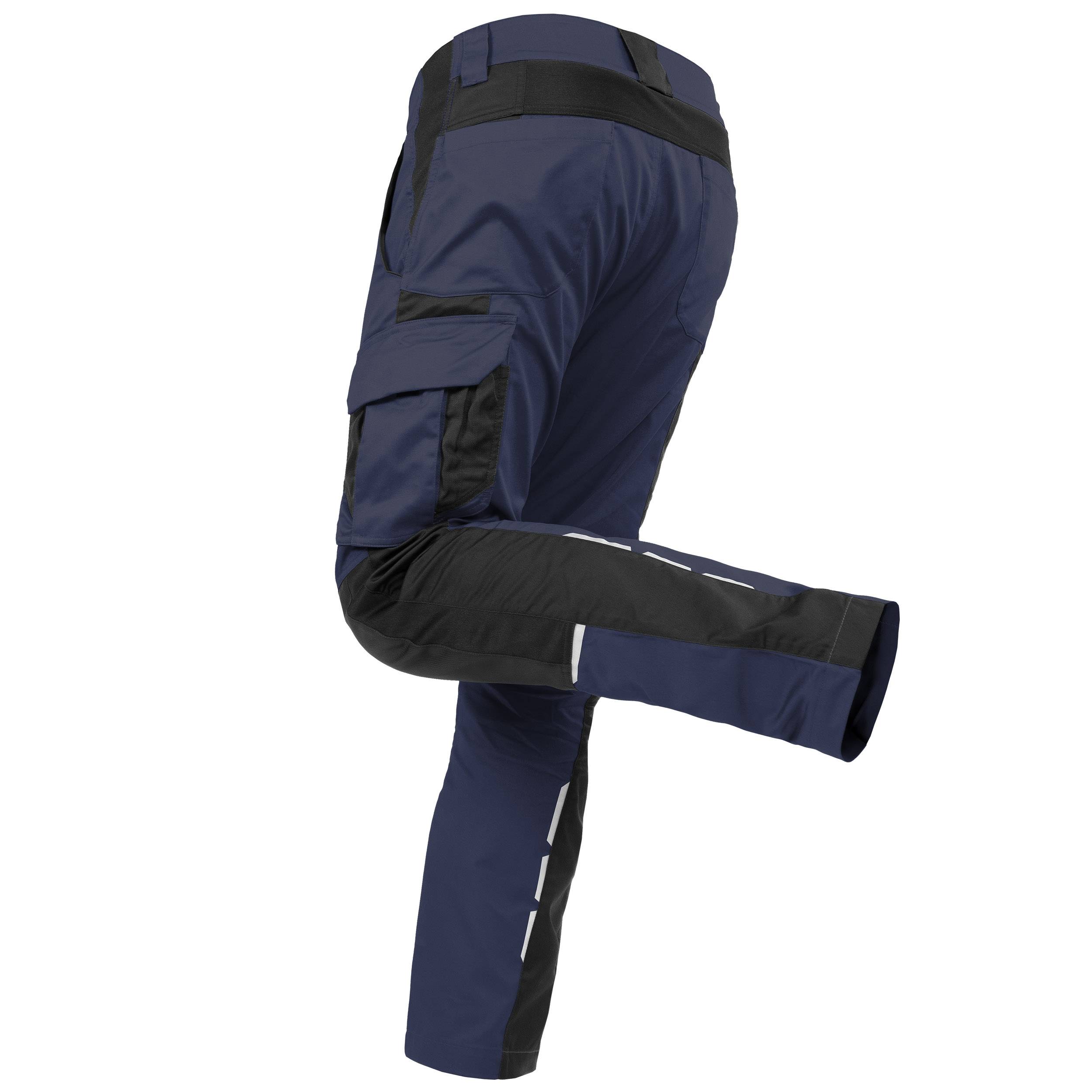 QUALITEX HIGH QUALITY WORKWEAR Bundhose IND - navy blazer/black beauty - Herren: 98