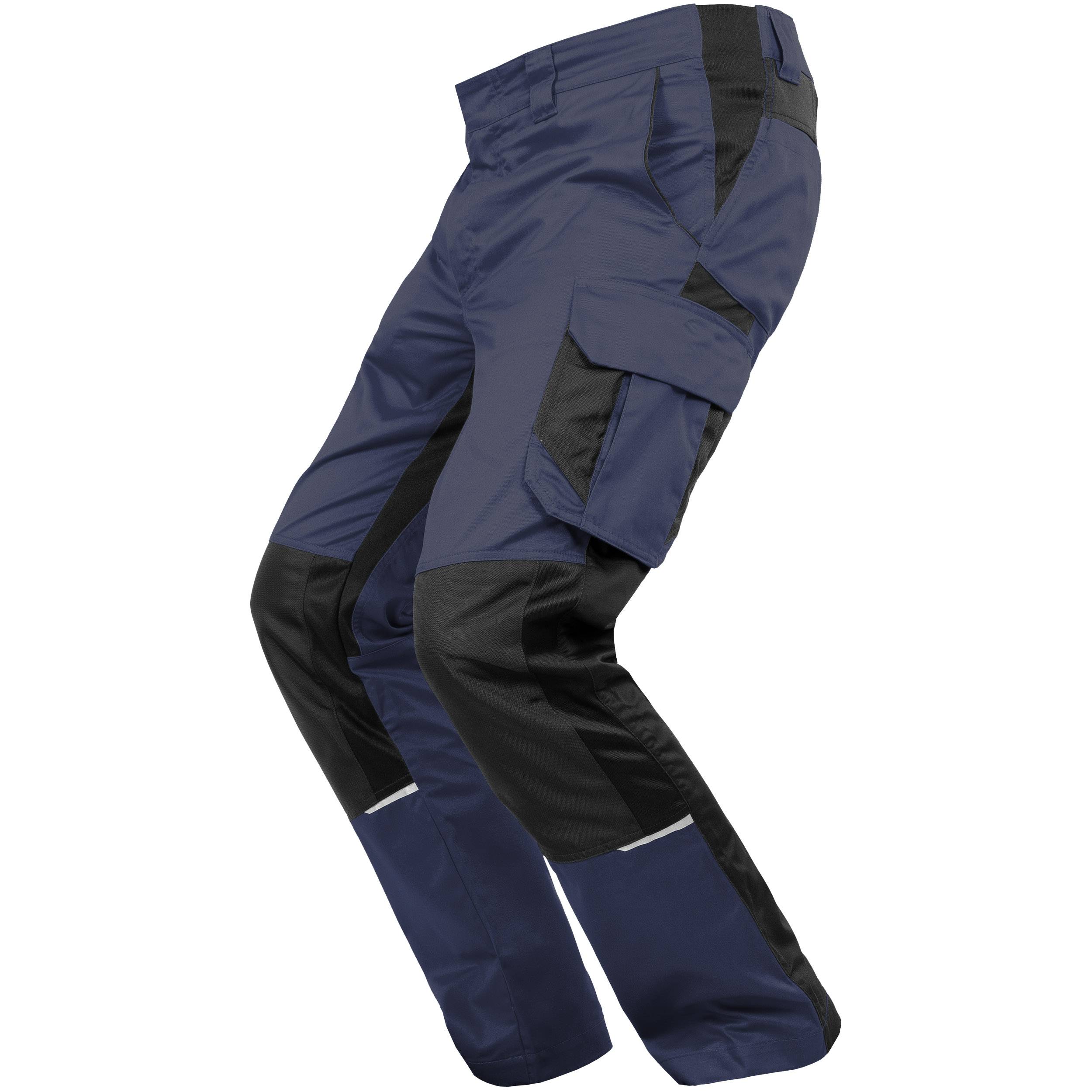 QUALITEX HIGH QUALITY WORKWEAR Bundhose IND - navy blazer/black beauty - Herren: 68 Damen: 62