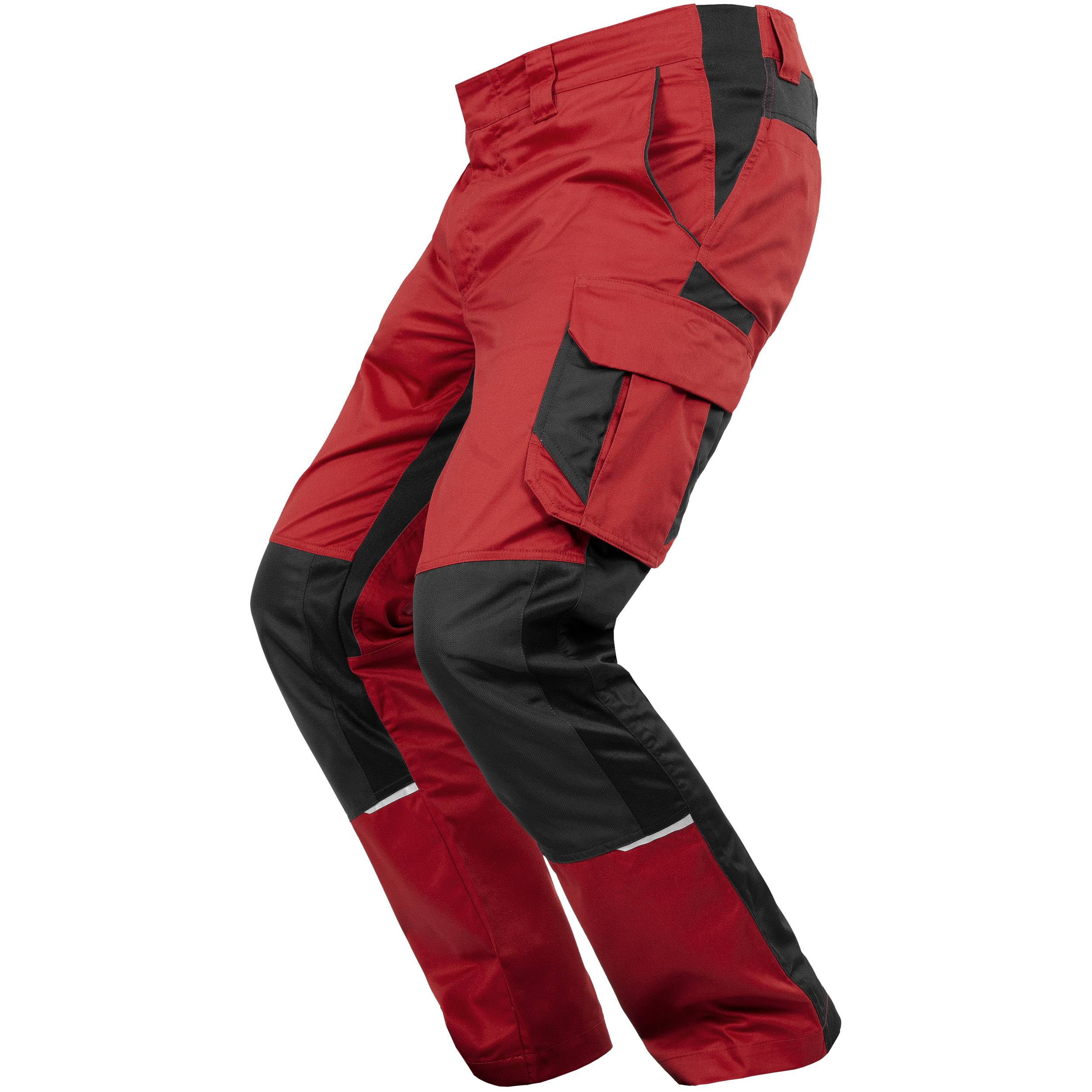 QUALITEX HIGH QUALITY WORKWEAR Bundhose IND - red dahlia/phantom - Herren: 26