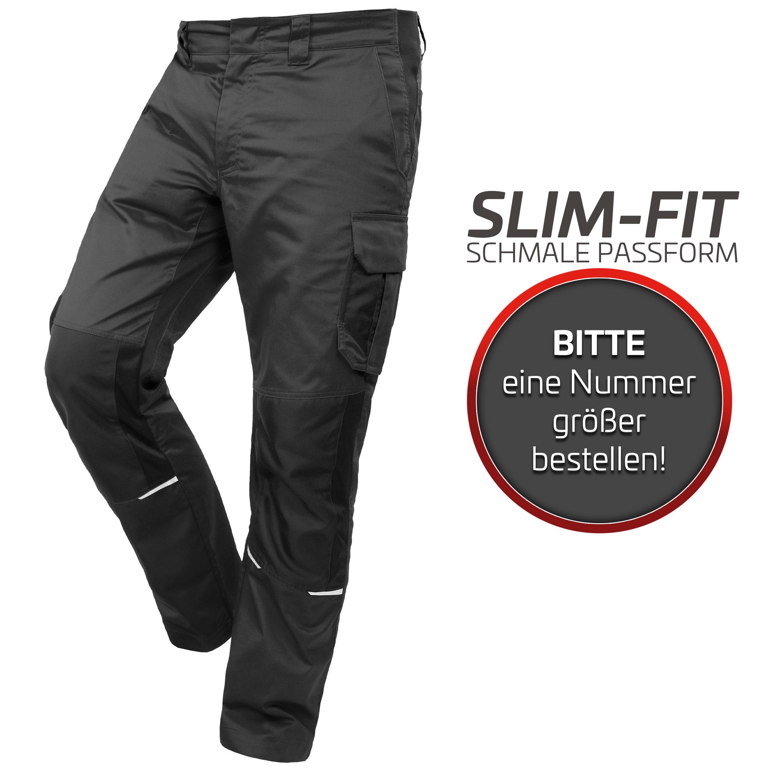 QUALITEX HIGH QUALITY WORKWEAR Bundhose IND - phantom - Herren: 64 Damen: 58