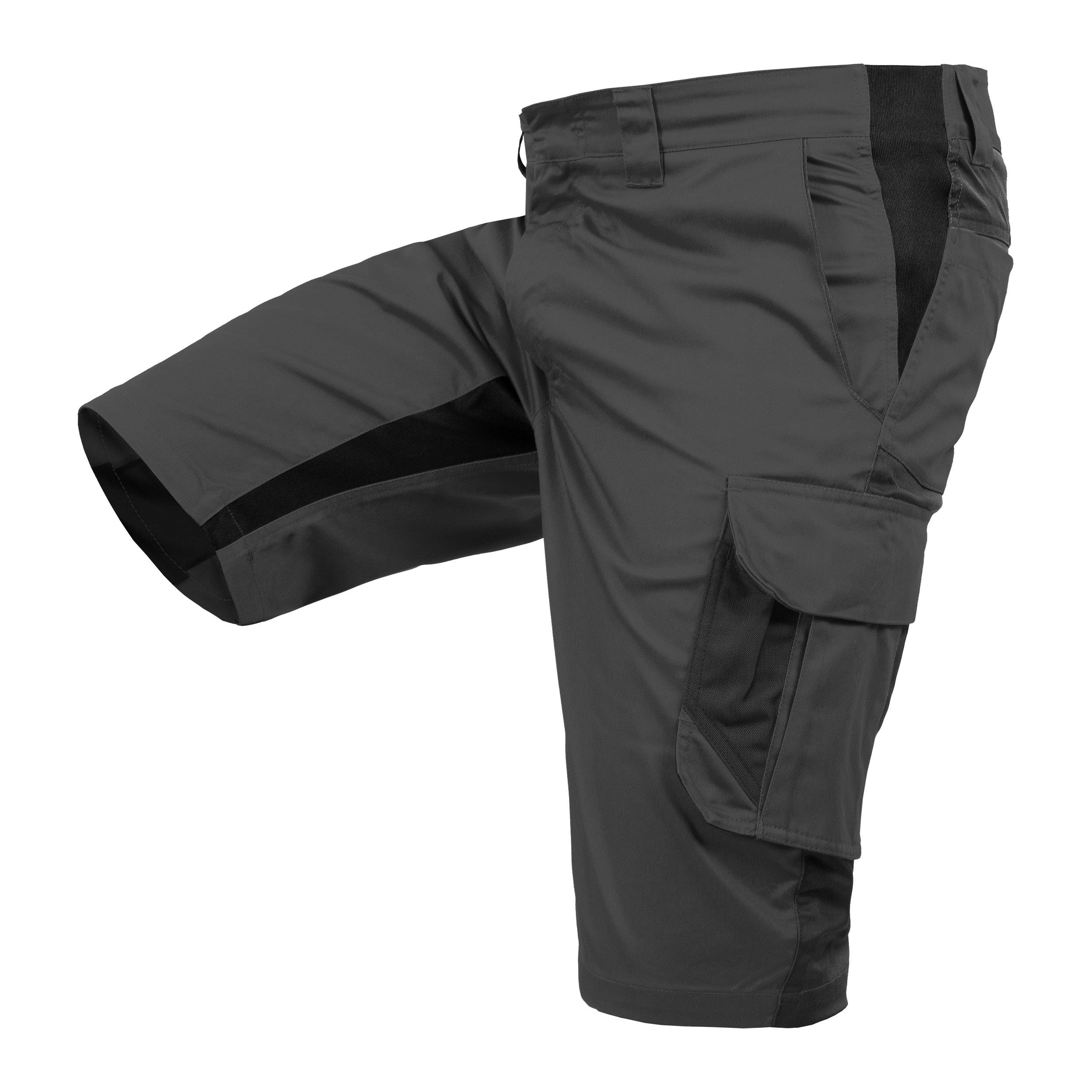 QUALITEX HIGH QUALITY WORKWEAR Shorts IND - phantom - Herren: 64 Damen: 58