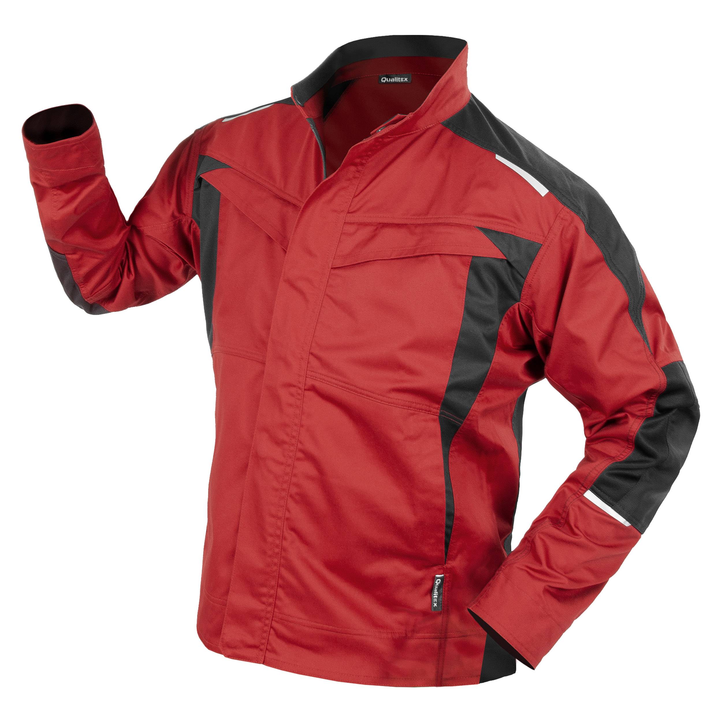 QUALITEX HIGH QUALITY WORKWEAR Bundjacke IND - red dahlia/phantom - Herren: L Damen: L