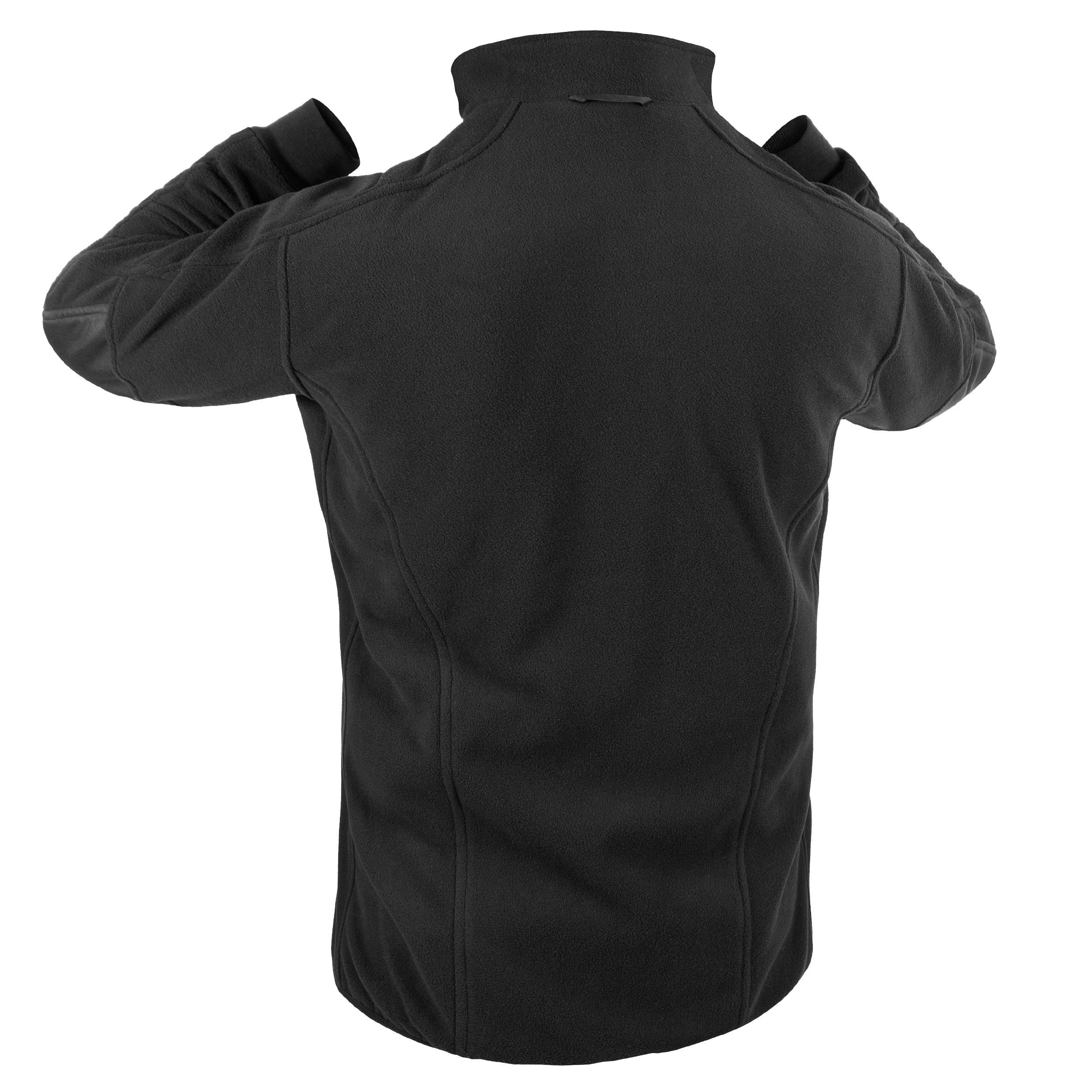 QUALITEX HIGH QUALITY WORKWEAR Fleecejacke IND - schwarz - Herren: M Damen: M