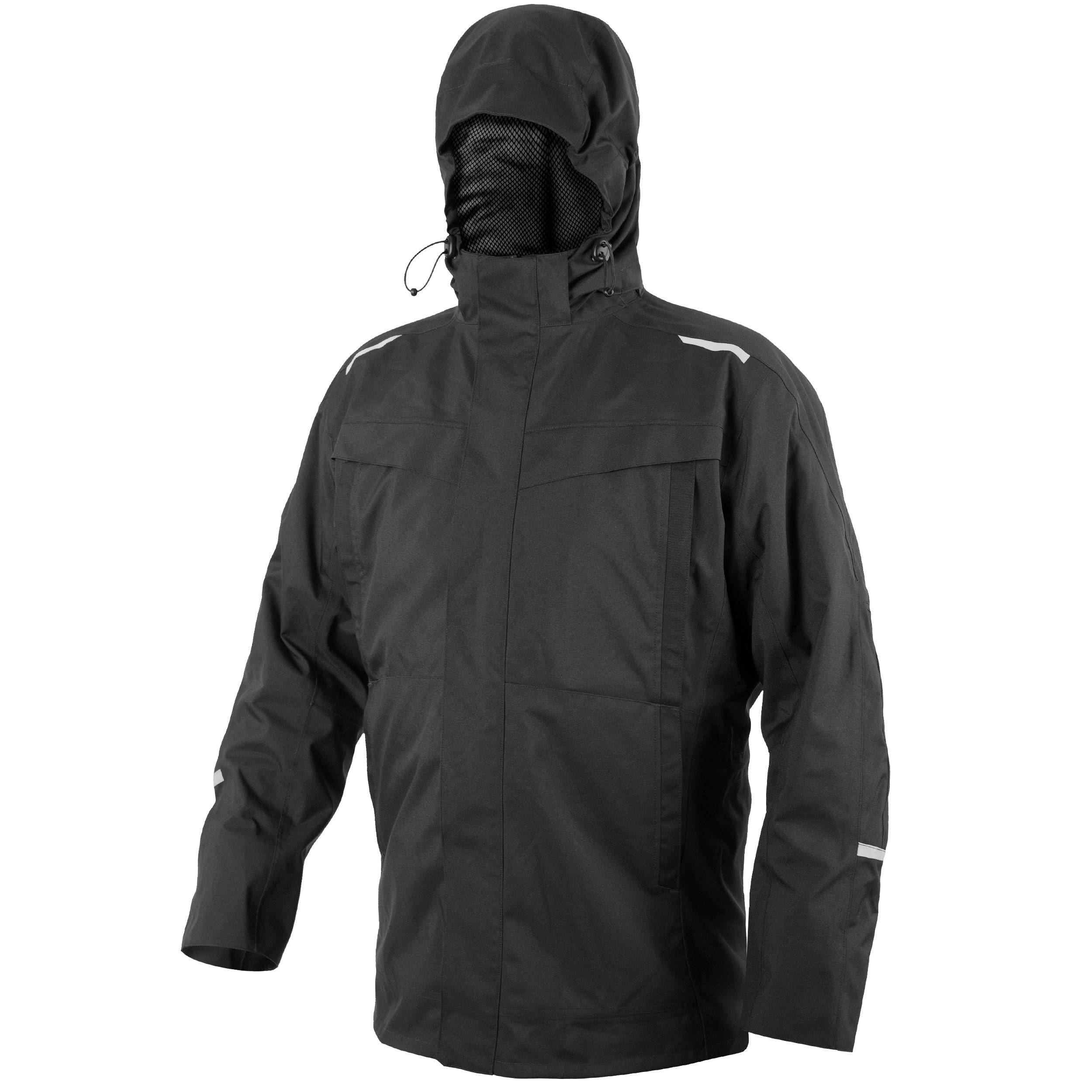 QUALITEX HIGH QUALITY WORKWEAR Allwetterjacke IND - schwarz - Herren: 3XL Damen: 3XL