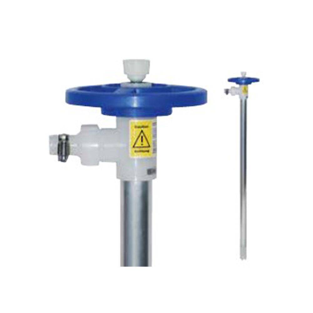 Pumpwerk - Aluminium - Hastelloy-Welle - mit Impeller - Ø 41 mm - Tauchrohrlänge 1000 mm