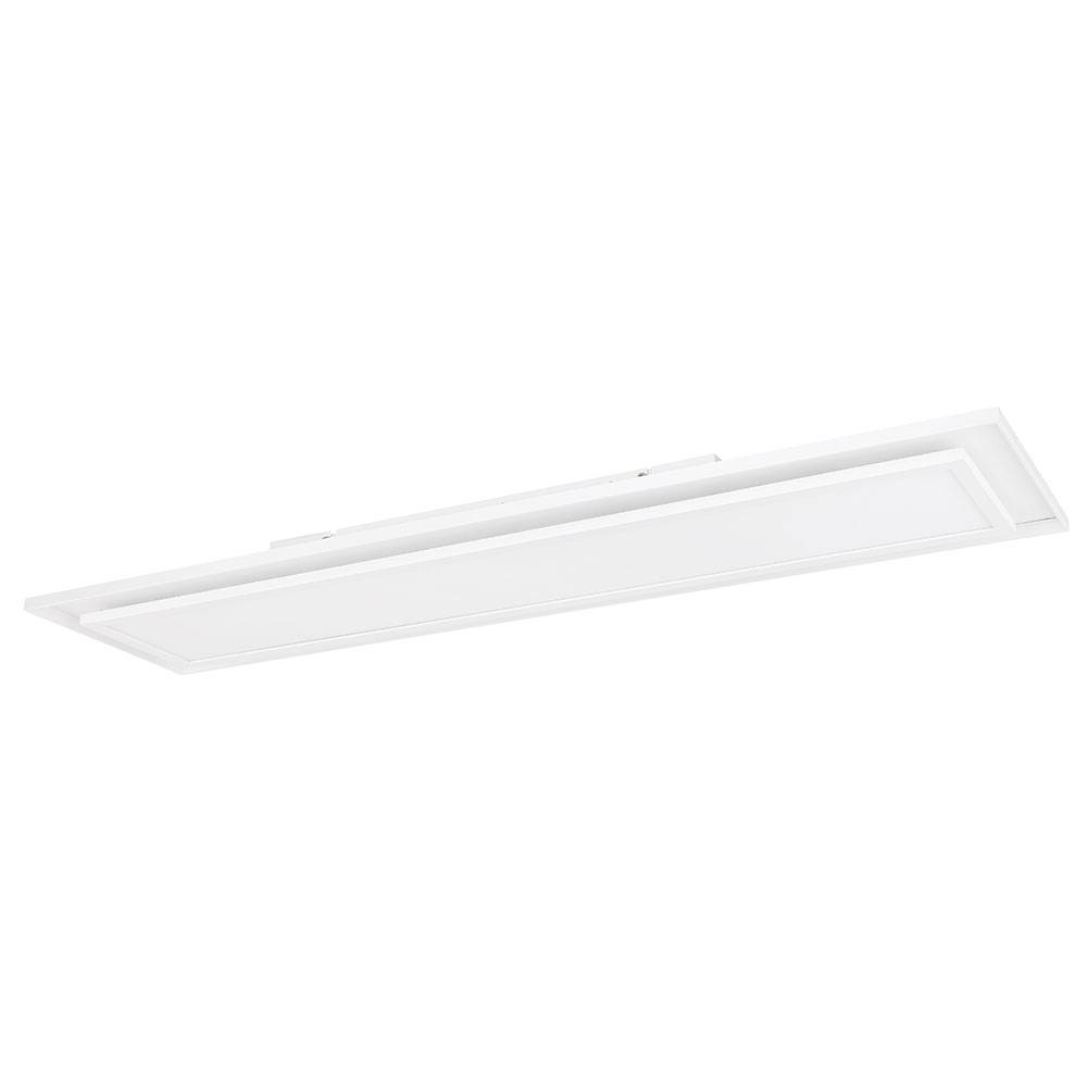 LED Deckenpanel Farbwechsel Deckenleuchte Fernbedienung Deckenlampe Aufbaupanel, CCT, RGB LED 24W 1460lm 2700-6500K, L 85 cm