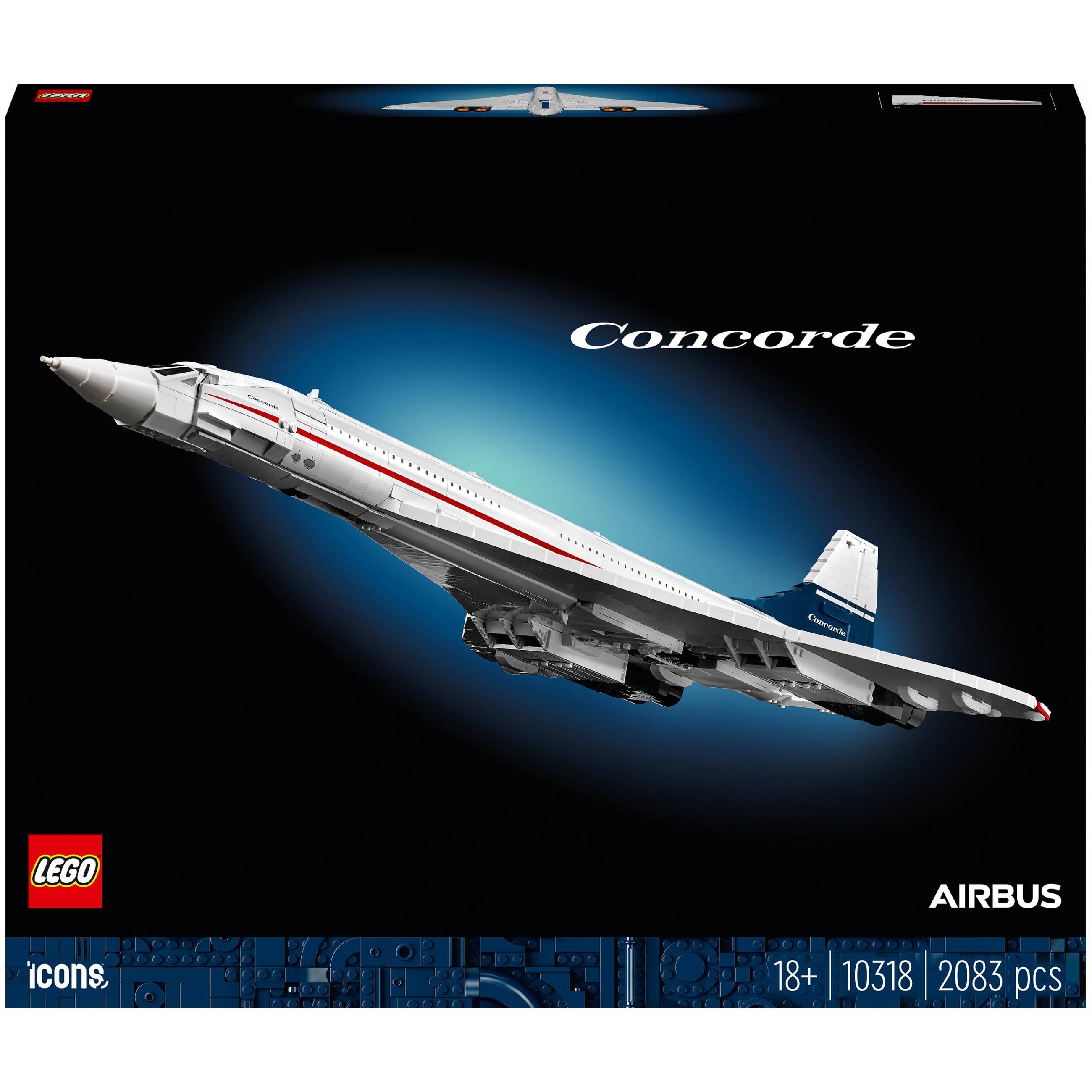 LEGO ICONS Concorde Home & Living Spielzeug