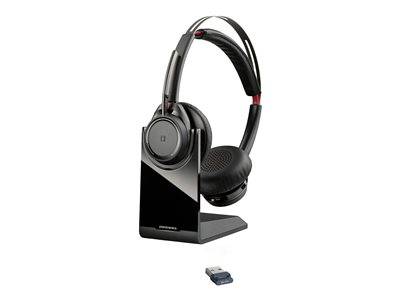 HP Poly Voyager Focus UC USB-A Stand Eingabe / Ausgabe Kopfhörer & Headsets