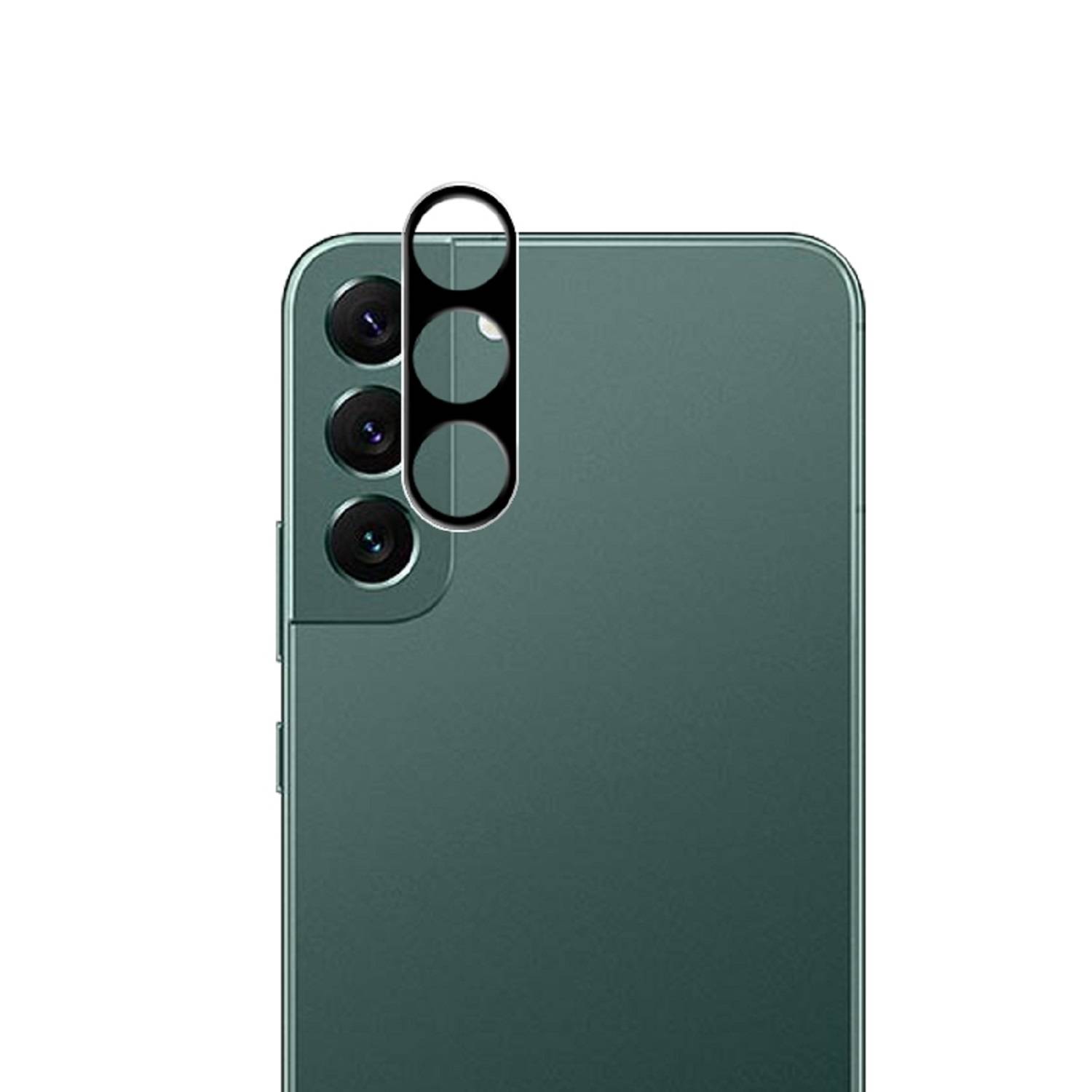 2x Kamera 9H Panzerhartglas für Samsung Galaxy S24 3D KLAR Schwarzes ECHTES TEMPERED Panzerglas Kameraglas Kamerhartglas Kameraschutzglas Schutzglas