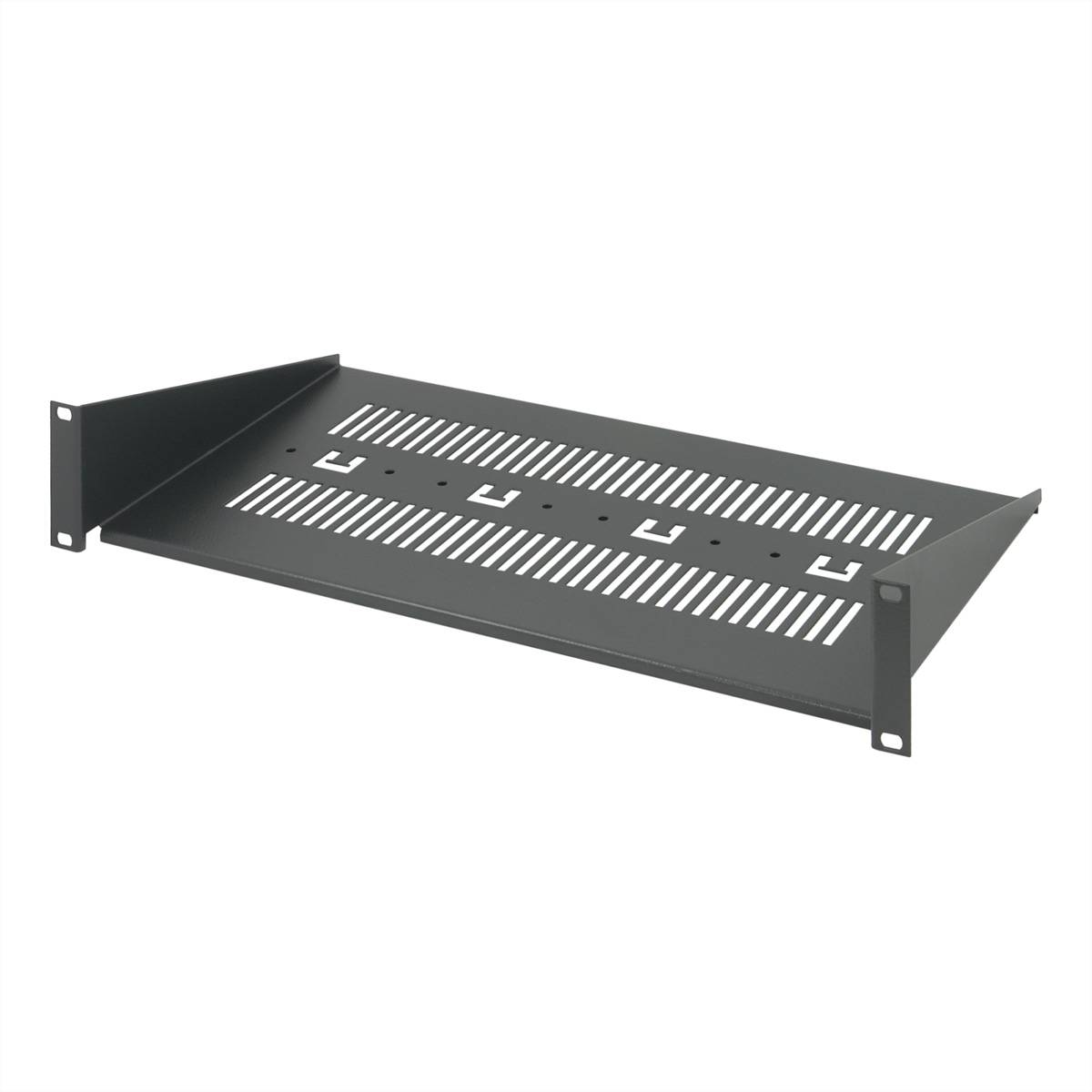 SCHROFF 19"-Geräteträger, 2 HE - 19"GERAETETRAEGER 2HE RAL7021
