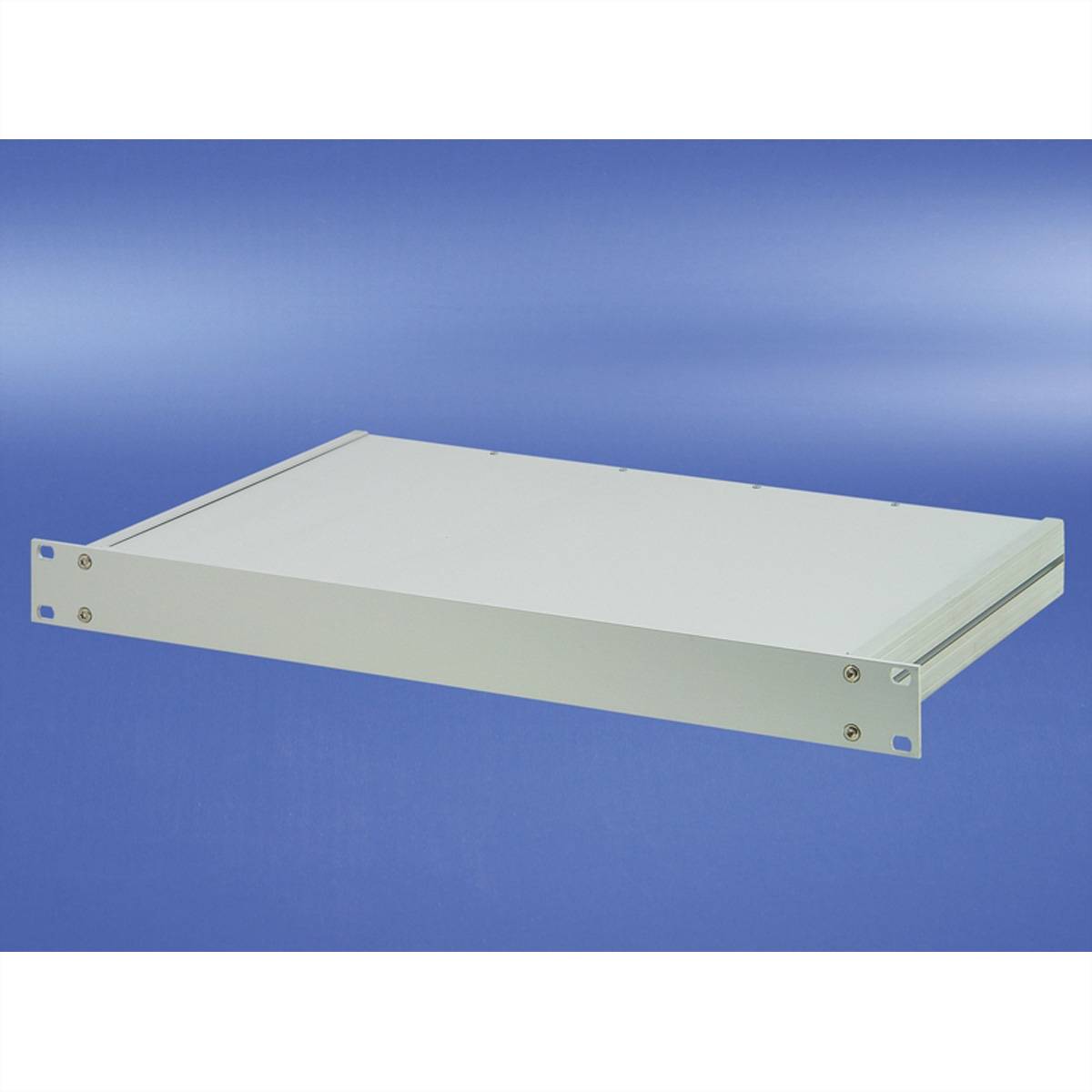 SCHROFF 19"-Kompletteinschub aus Aluminium, Deck- und Bodenblech geschlossen - MULTIPAC PRO 4HE 460T DBLGES