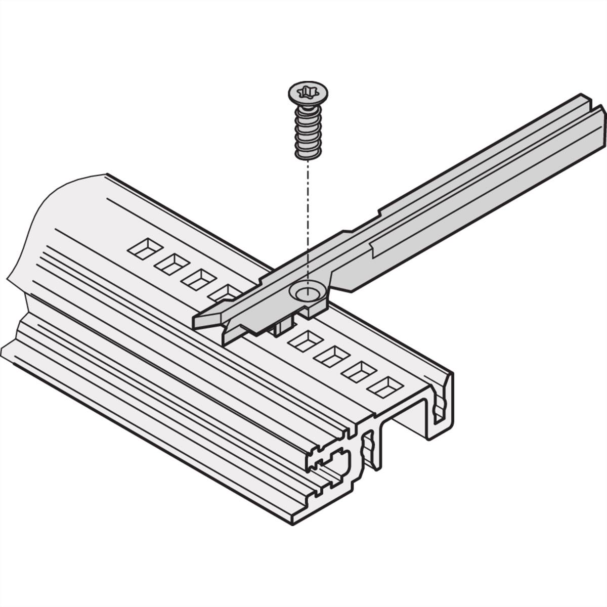 SCHROFF Senkkopfschraube mit Torx - TORXSCHR 2.5X7.7 100STK