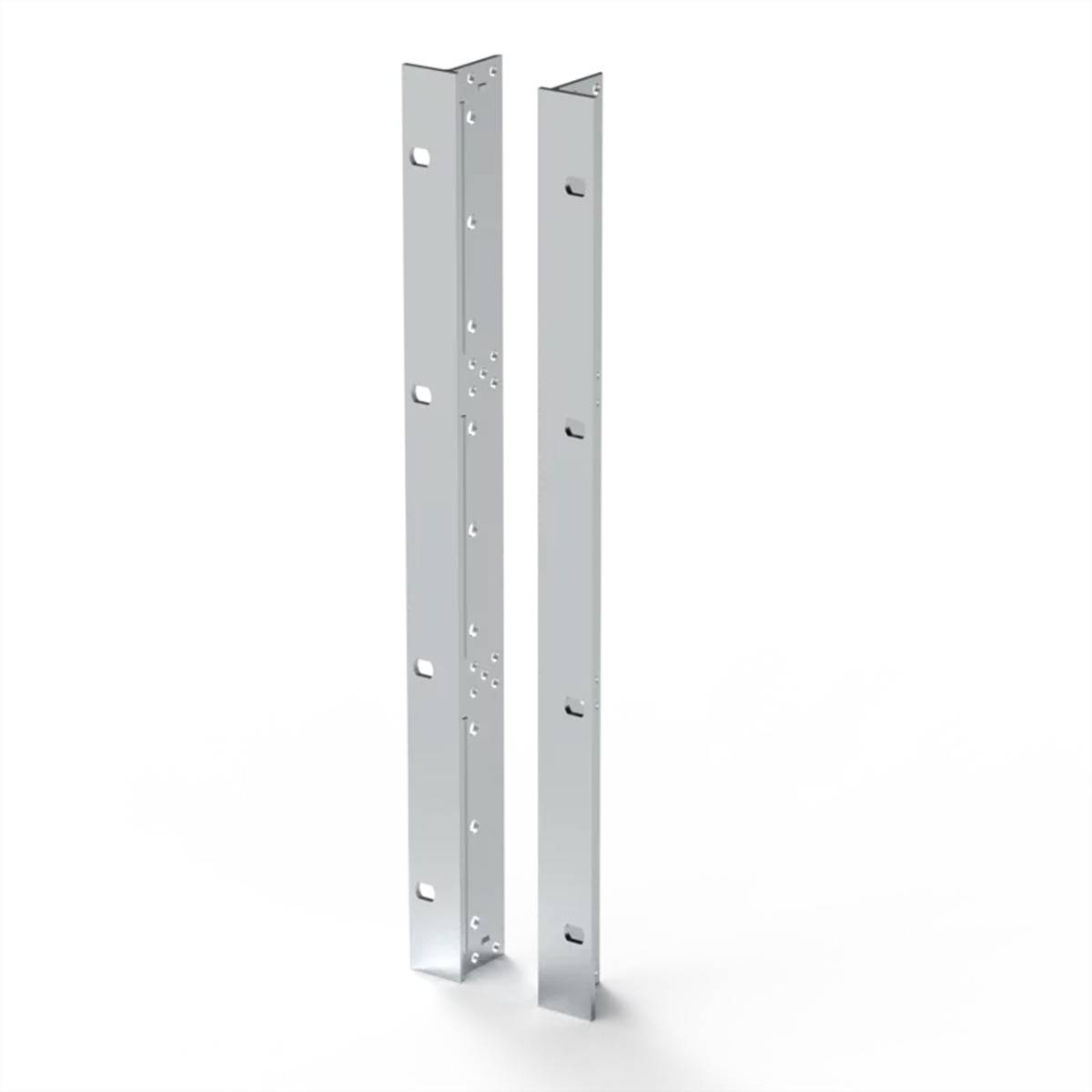 SCHROFF 19"-Winkel Typ F mit / ohne Grifflöcher für Textildichtung - 19"WINKEL 9HE O.GR. 2STK