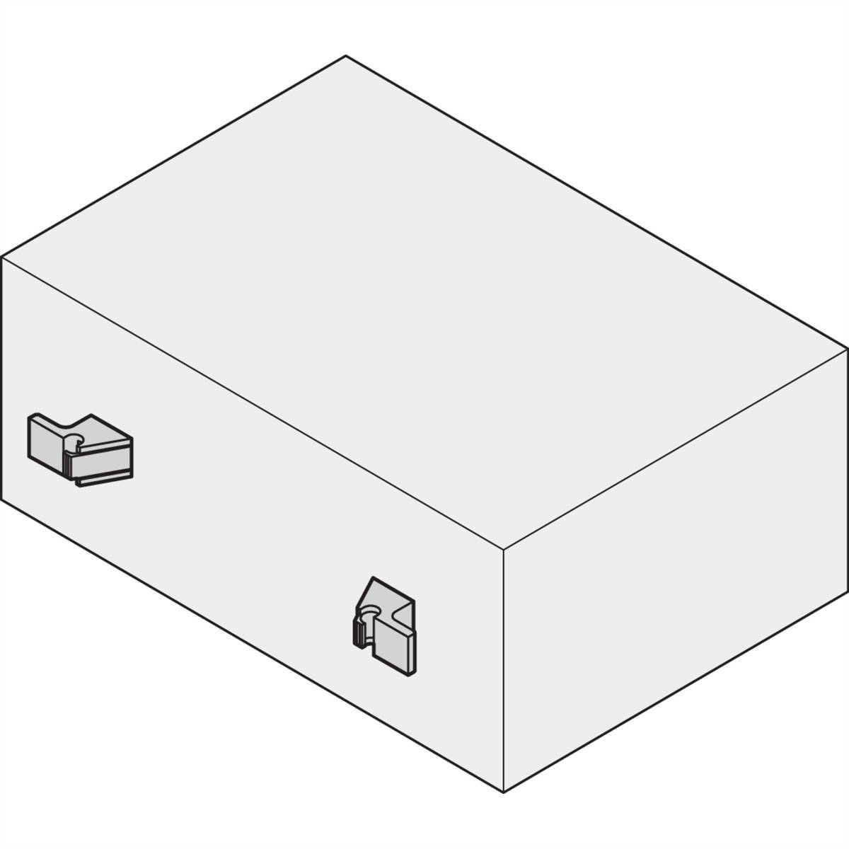 SCHROFF Kabelaufwicklung - KABELAUFWICKLER SET RAL7016