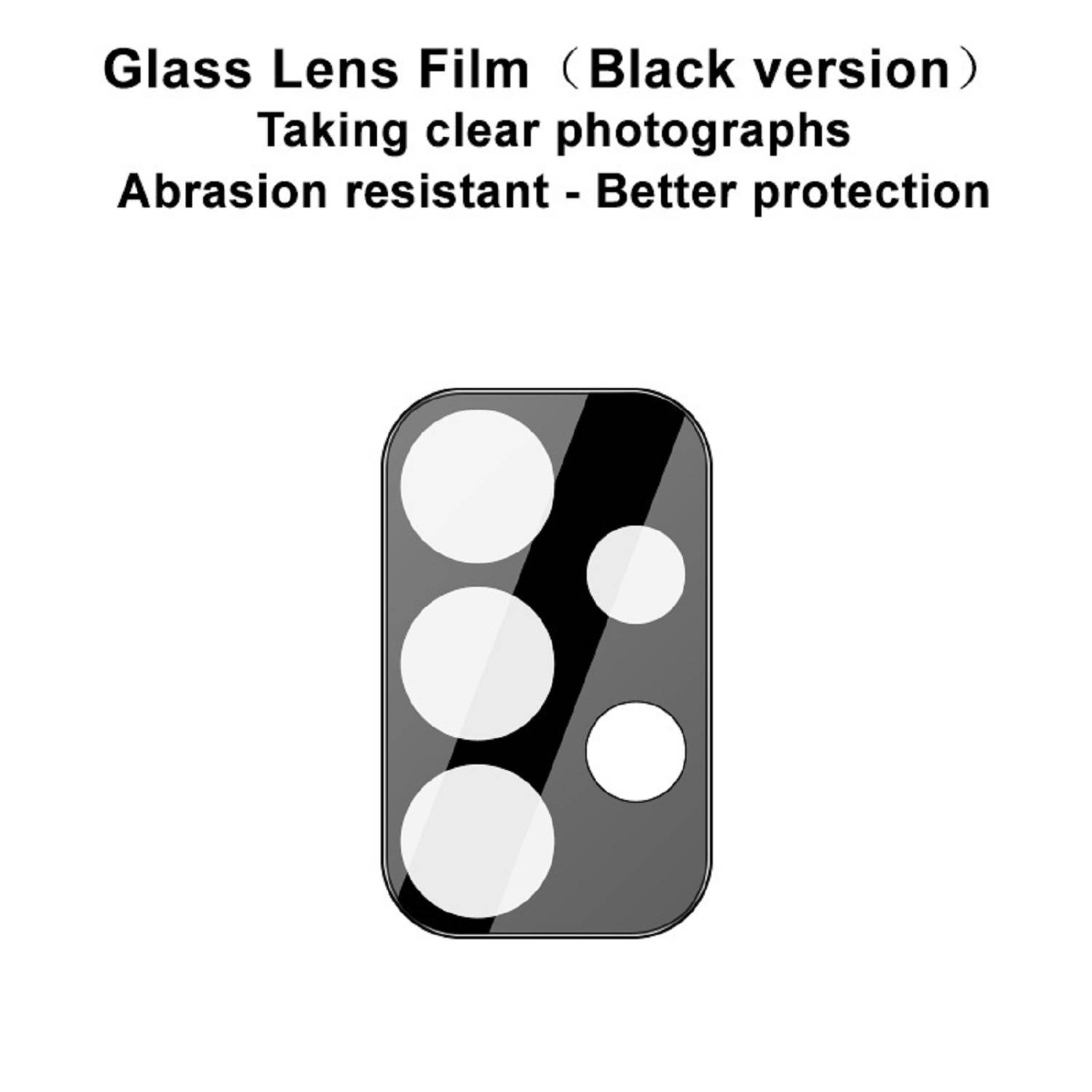 1x Kamera 9H Panzerhartglas für Samsung Galaxy A53 3D KLAR ECHTES TEMPERED Panzerglas Kameraglas Kamerhartglas Kameraschutzglas Schutzglas