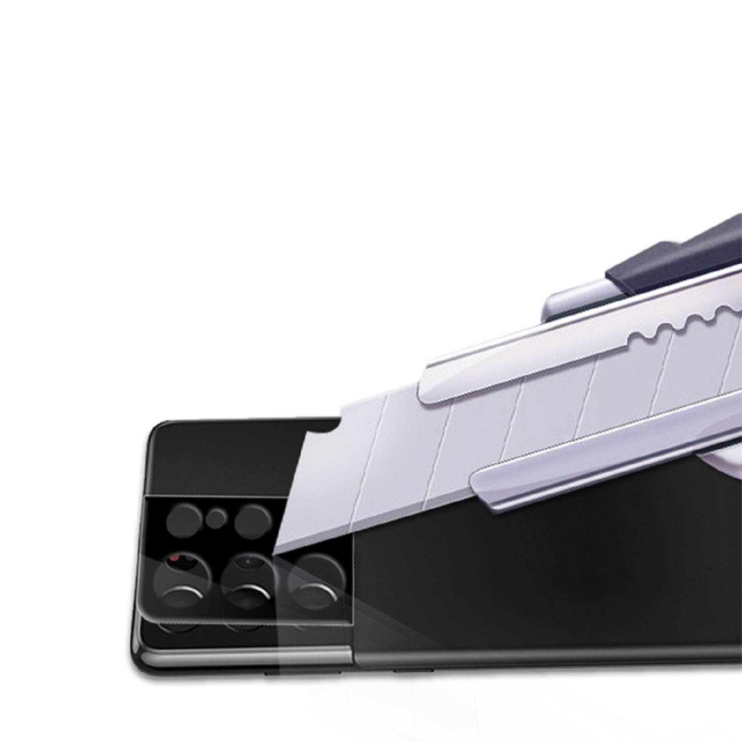 6x Kamera 9H Panzerhartglas für Samsung Galaxy S22 Ultra 3D KLAR Schwarzes ECHTES TEMPERED Panzerglas Kameraglas Kamerhartglas Kameraschutzglas