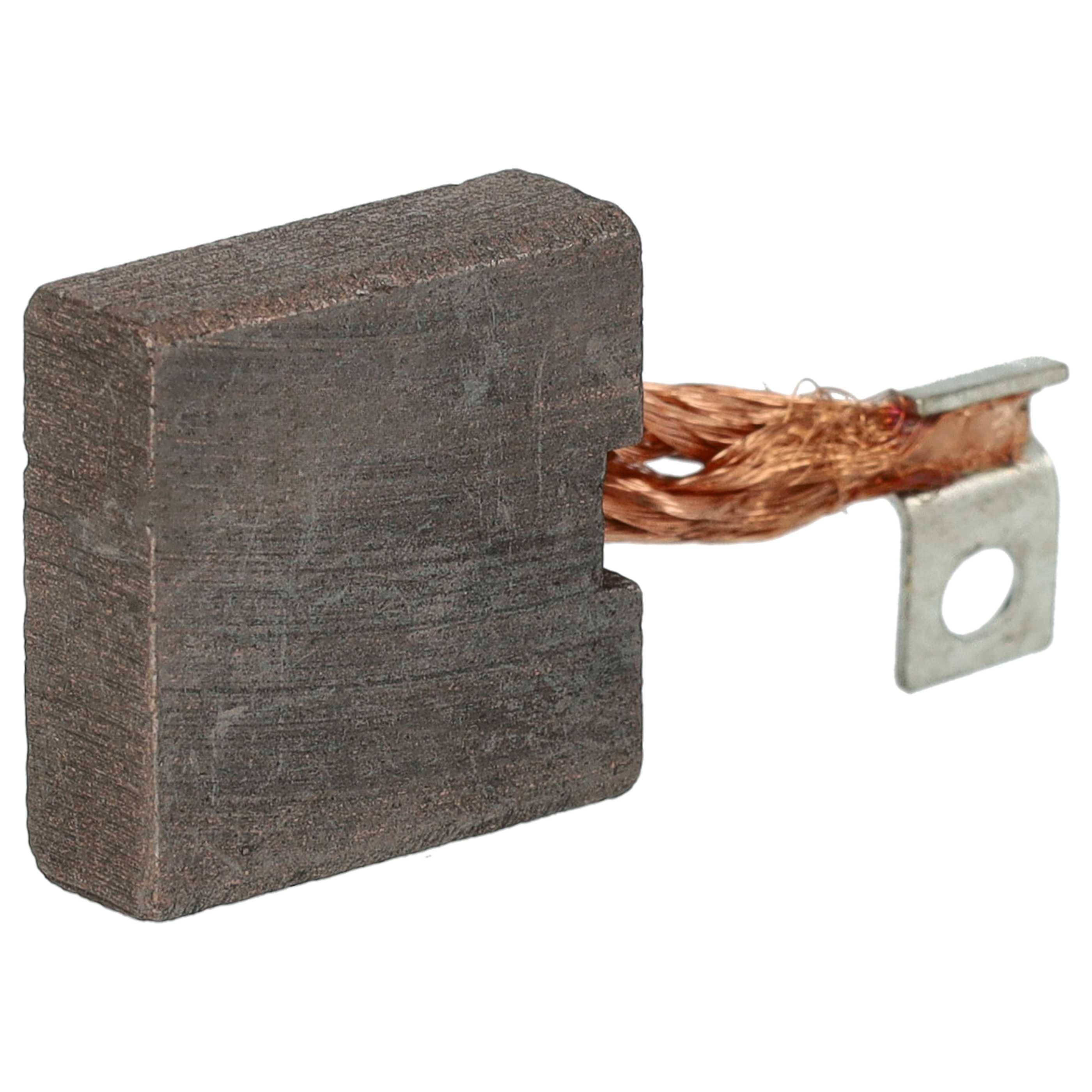 vhbw 4x Kohlebürste 25,5 x 25,7 x 8,9 mm kompatibel mit Jungheinrich Stapler 0871429 Nutzfahrzeug