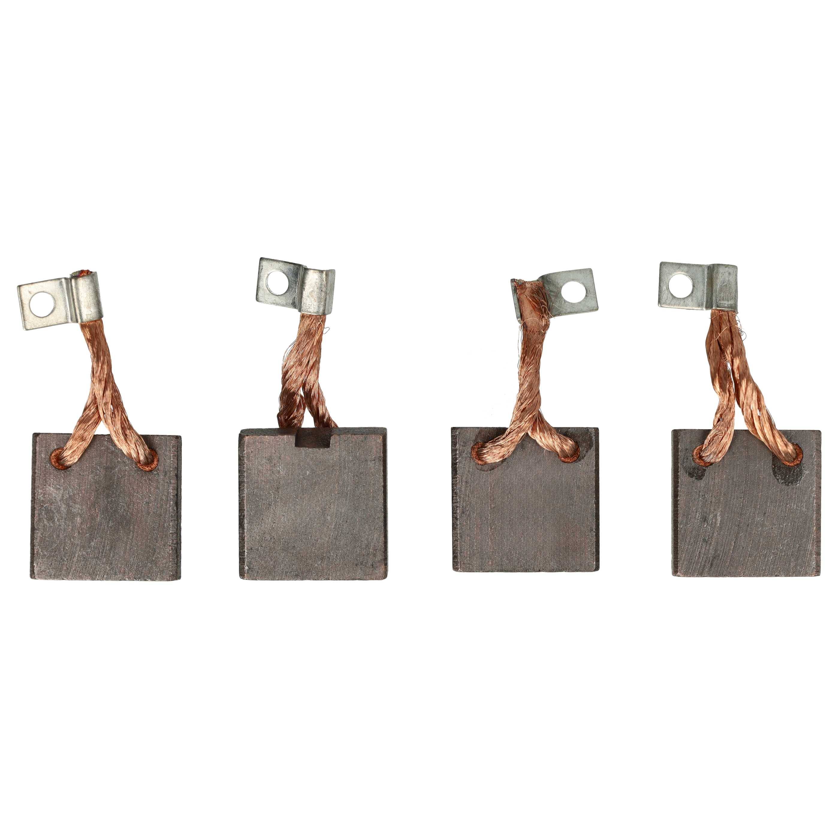 vhbw 4x Kohlebürste 25,5 x 25,7 x 8,9 mm kompatibel mit Jungheinrich Stapler 0871429 Nutzfahrzeug