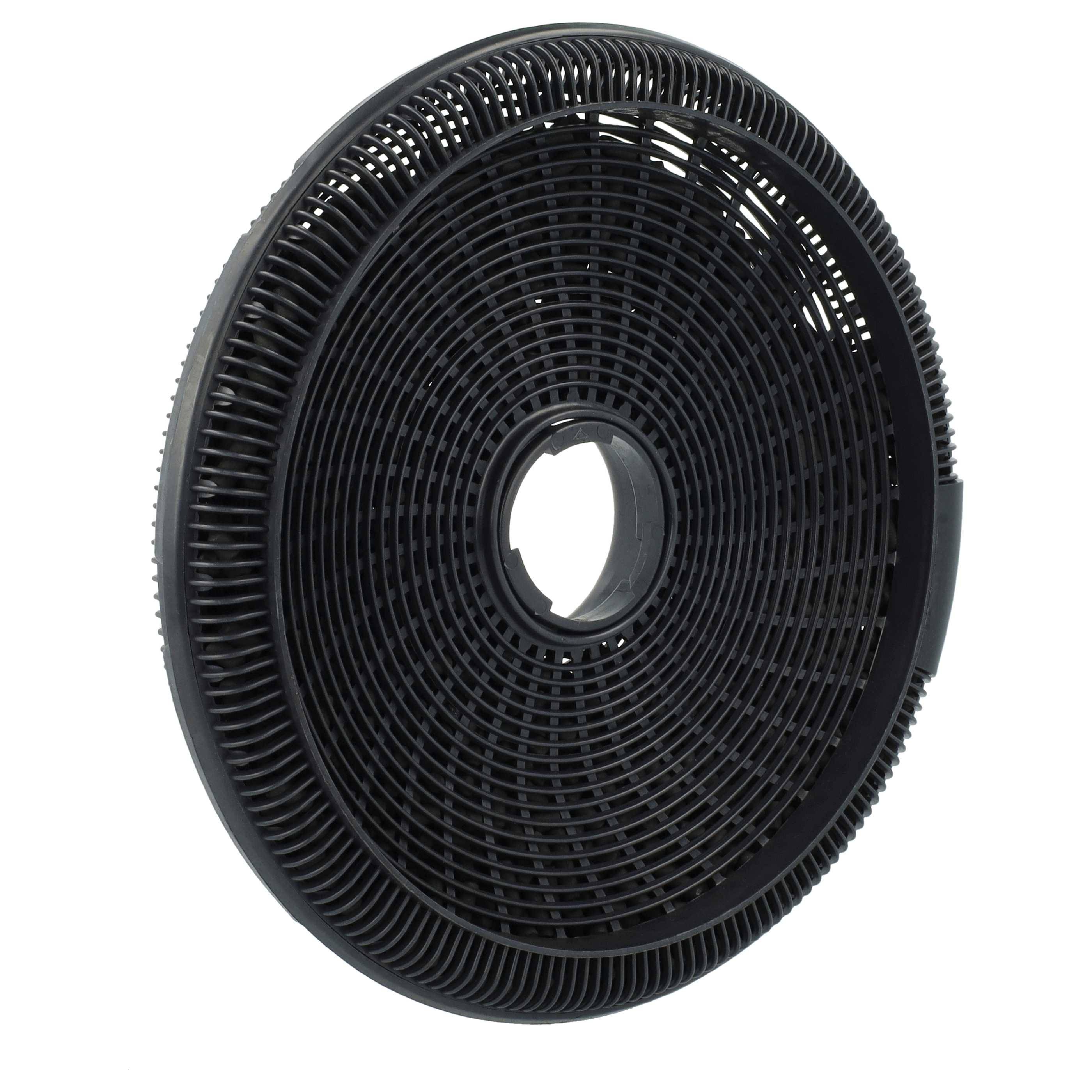 vhbw 1x Aktivkohlefilter kompatibel mit AEG DVE5971HB, DVE5971HG, DVS567AHG, DVS597AHG, GD5975V, GD5675V, GD5870V Dunstabzugshaube