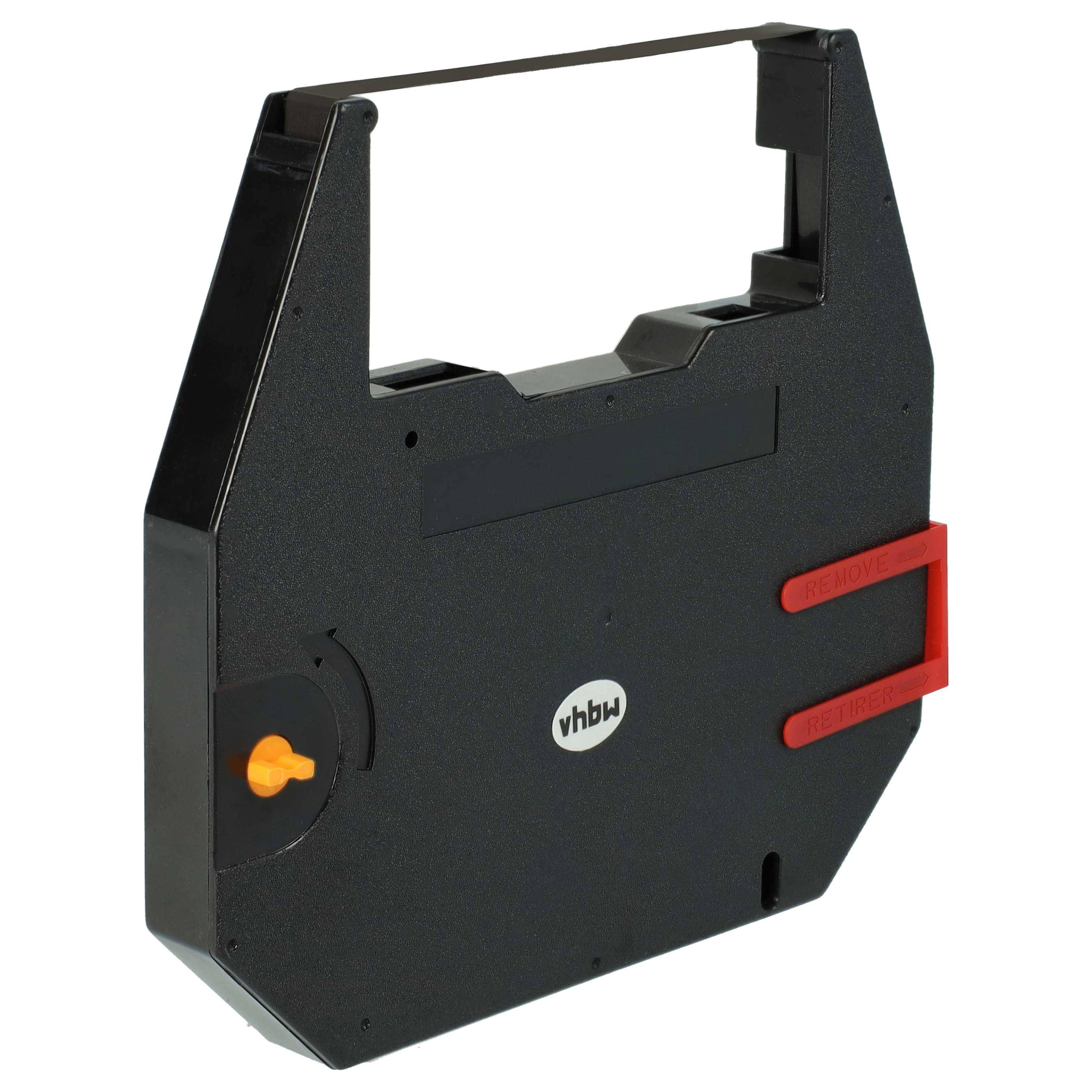 vhbw Farbband Schriftband kompatibel mit Olivetti CX 1000 S | CX 1000, CX 1000 Series Nadeldrucker, Bondrucker - Carbonband, Schwarz