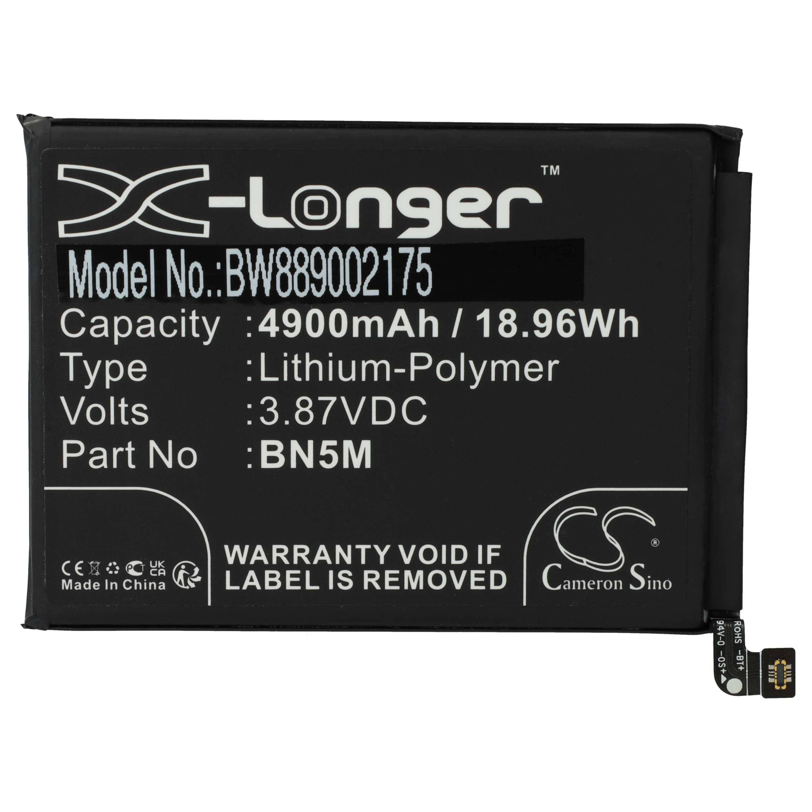 Ein Akku mit der Bezeichnung „X-Longer