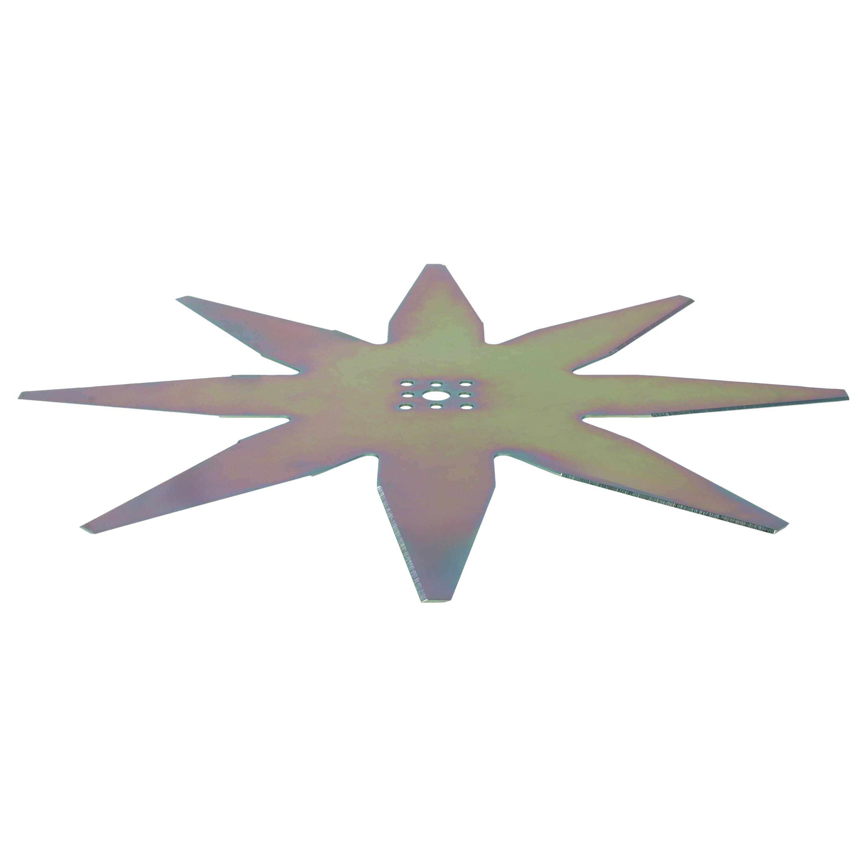 vhbw Ersatz-Messer kompatibel mit Tech Line L20-32, L20-28, DX2.9, D40i, D25, B40i Rasenmäher - Ersatzklinge Silber, Edelstahl (rostfrei)