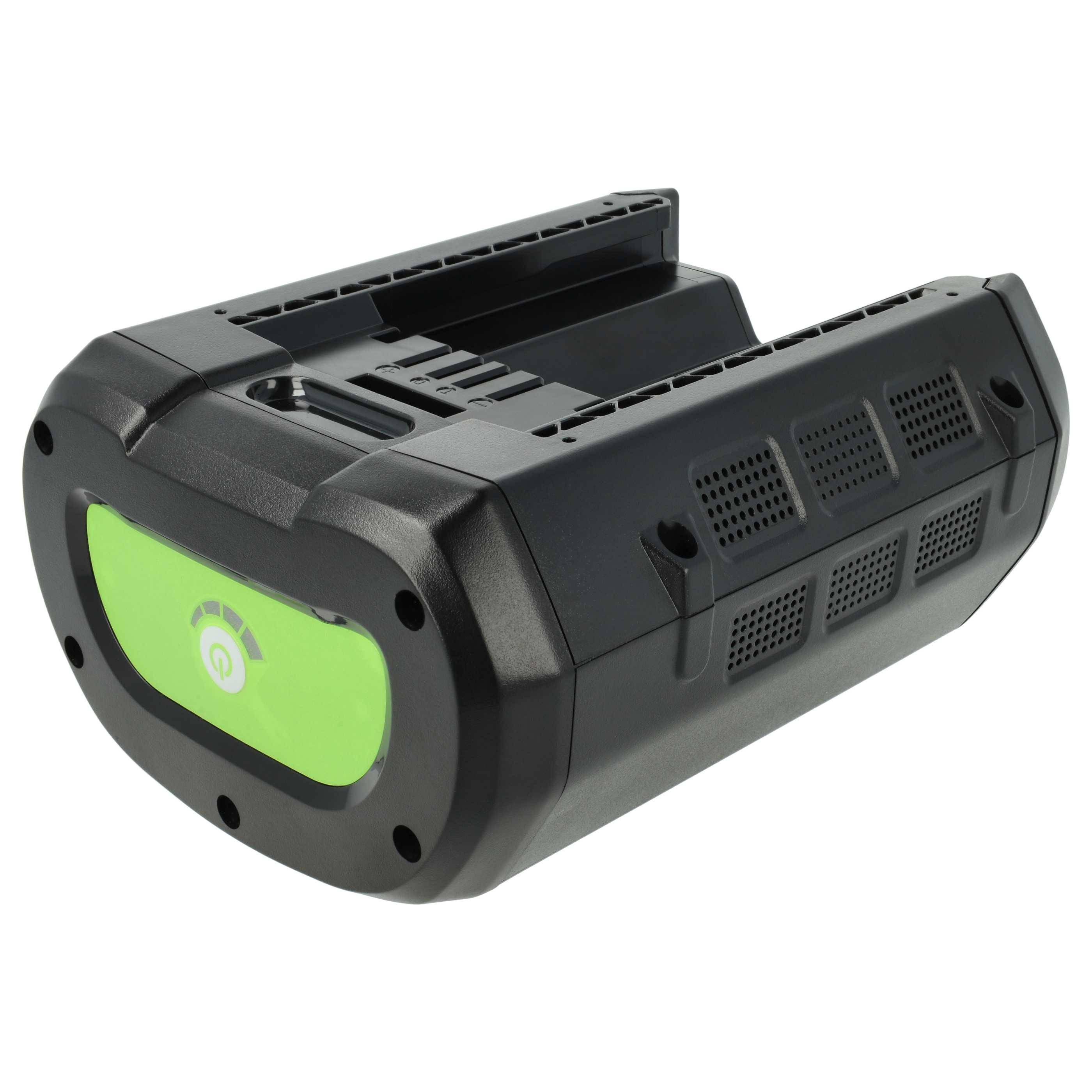 EXTENSILO Akku kompatibel mit EGO CS1800E, CS1403, CS1600, CS1604, CS1610E, CS1800, CS1400 Rasenmäher Akku-Gartengerät (5000mAh 56V Li-Ion)