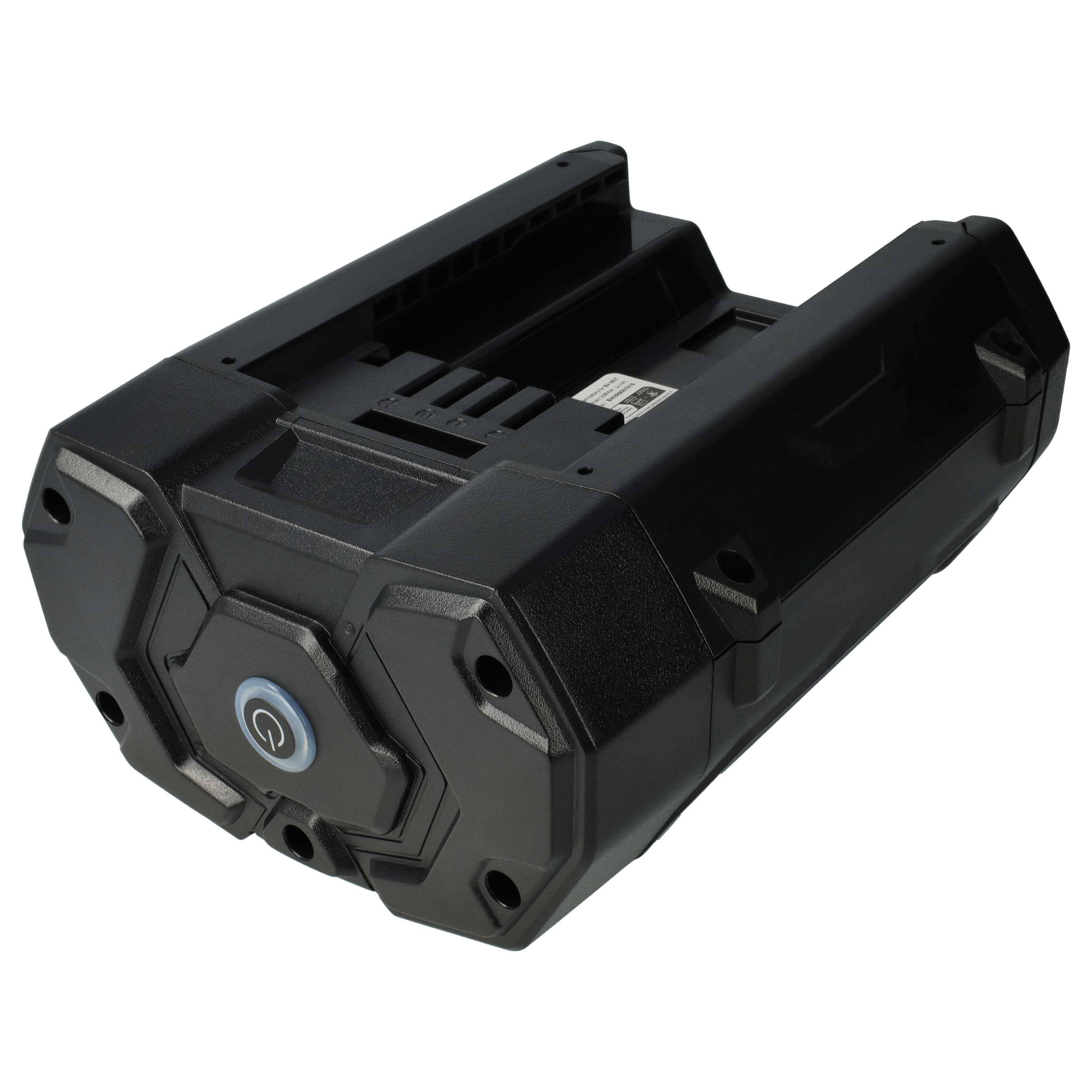 EXTENSILO Akku kompatibel mit EGO LM2022, LM2020SP, LM2021, LM1702E-SP, LM2022SP, LM2100 Rasenmäher Akku-Gartengerät (6000mAh 56V Li-Ion)