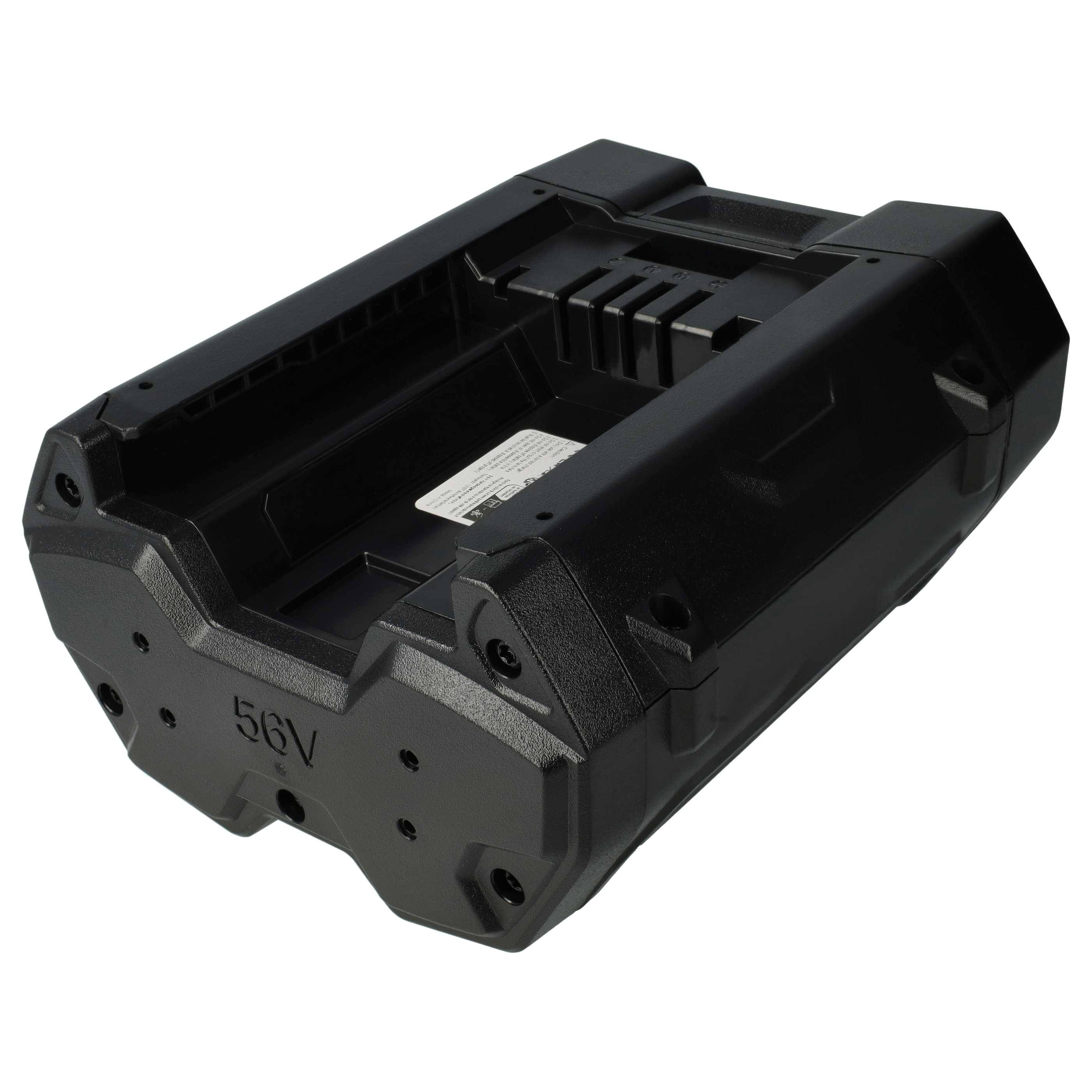 EXTENSILO Akku kompatibel mit EGO LM2100SP, LM2101, LM2102SP, LM2130, LM2130SP, LM2133 Rasenmäher Akku-Gartengerät (6000mAh 56V Li-Ion)