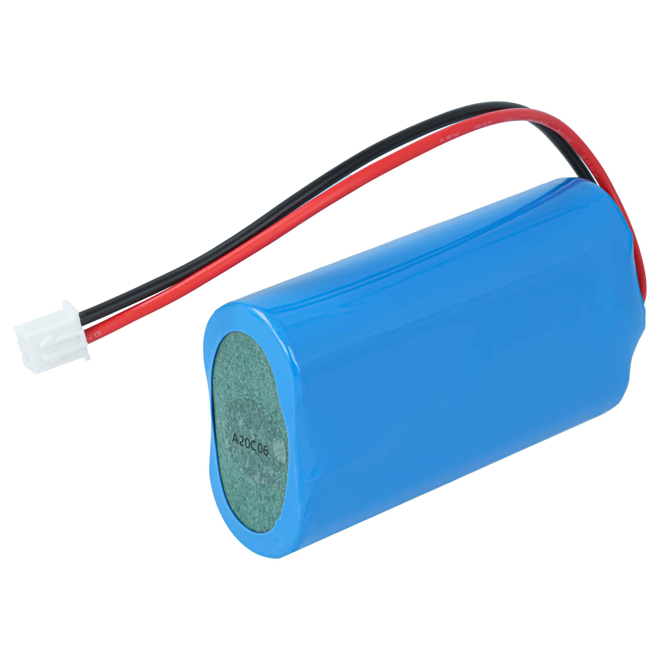 vhbw Akku kompatibel mit Zafferano Dama Pro, Dama, Ofelia Pro, Ofelia, Olimpia Tischlampe, Nachttischlampe (5200 mAh, 3,7 V, Li-Ion)